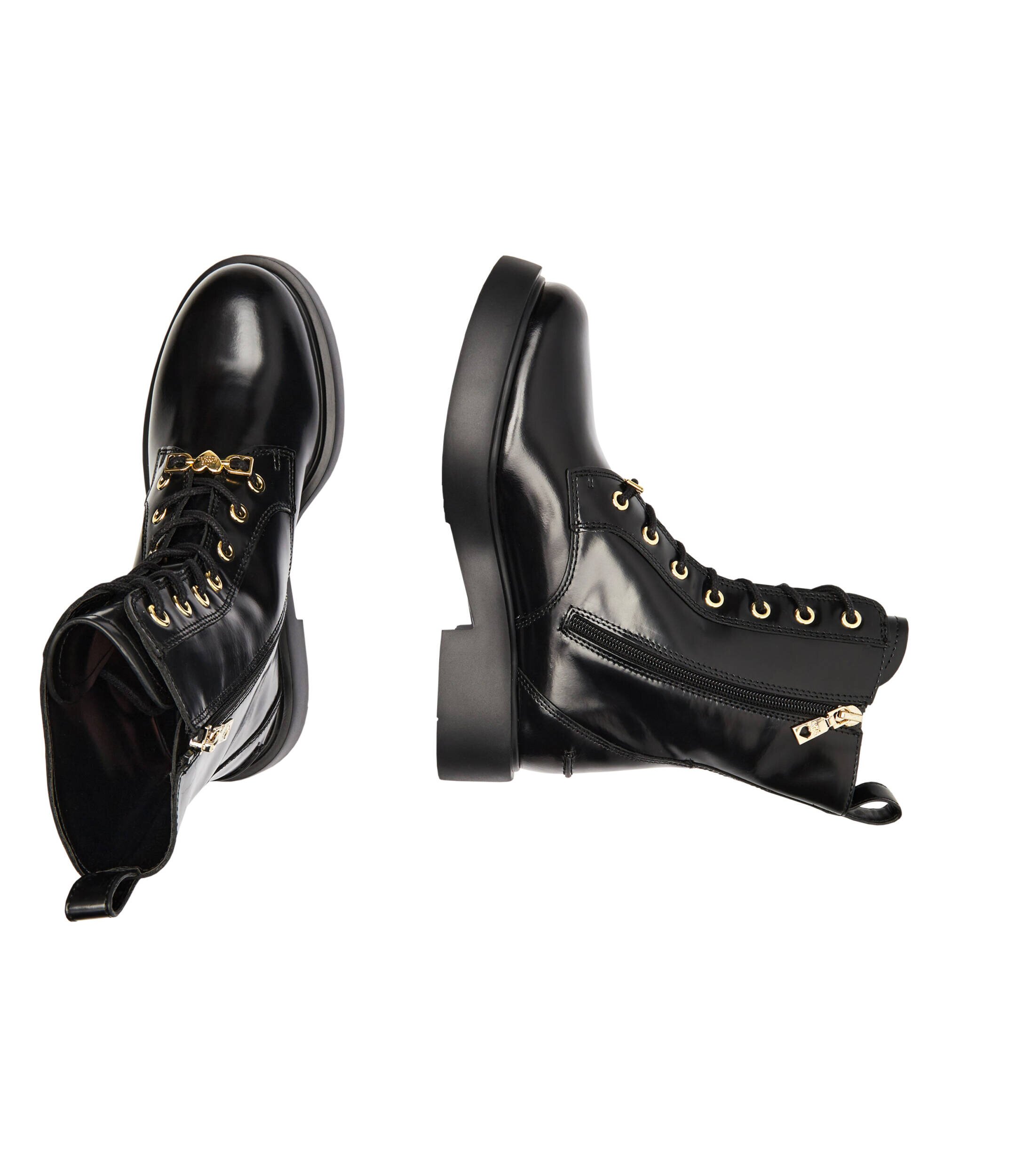 Love Moschino De piele botine City 40