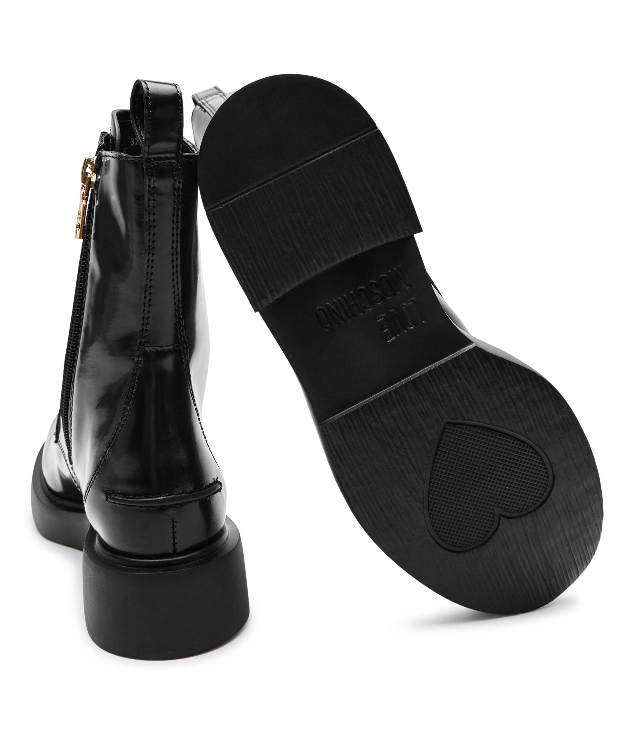 Love Moschino De piele botine City 40