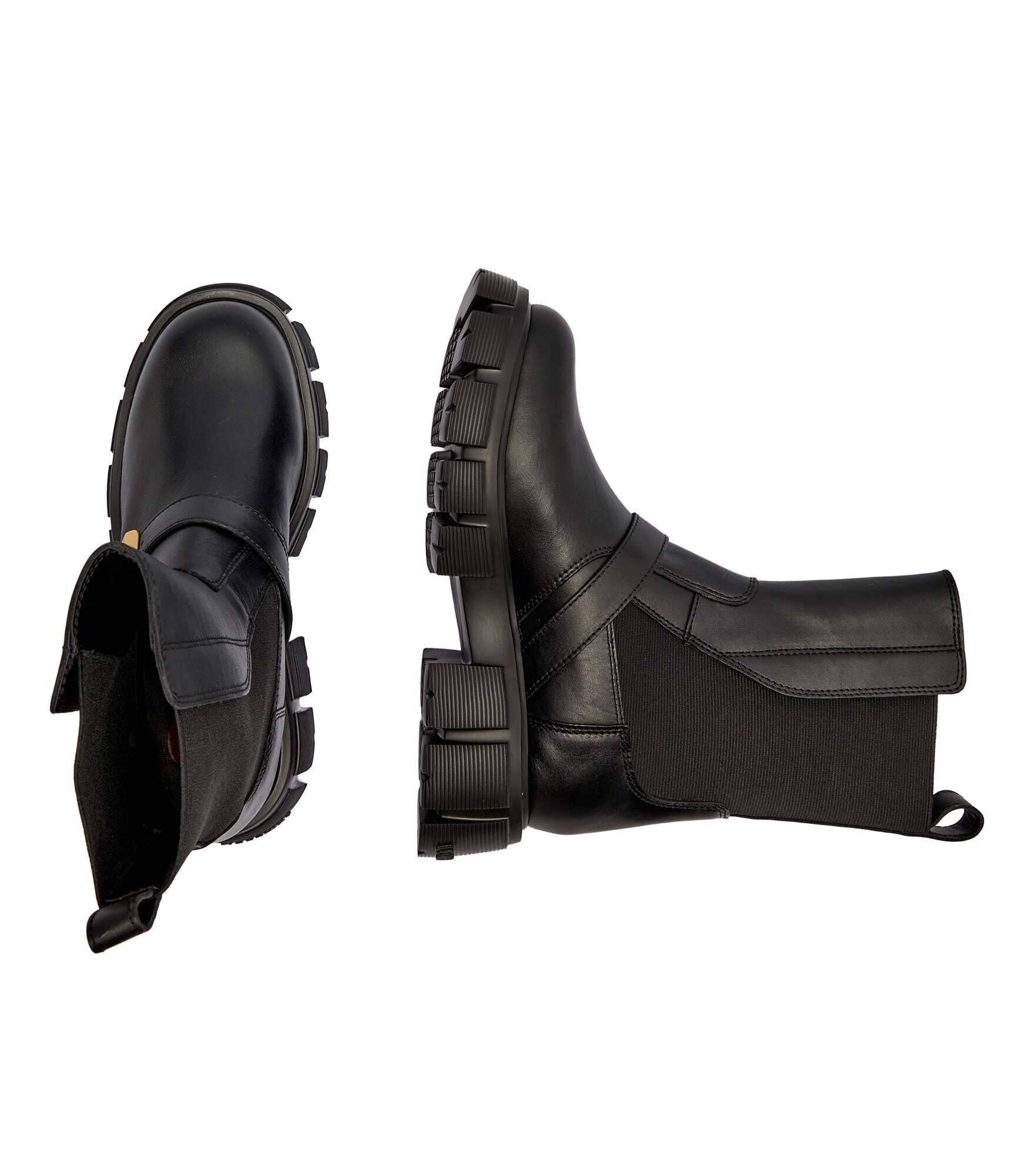 Love Moschino De piele botine cu platformă