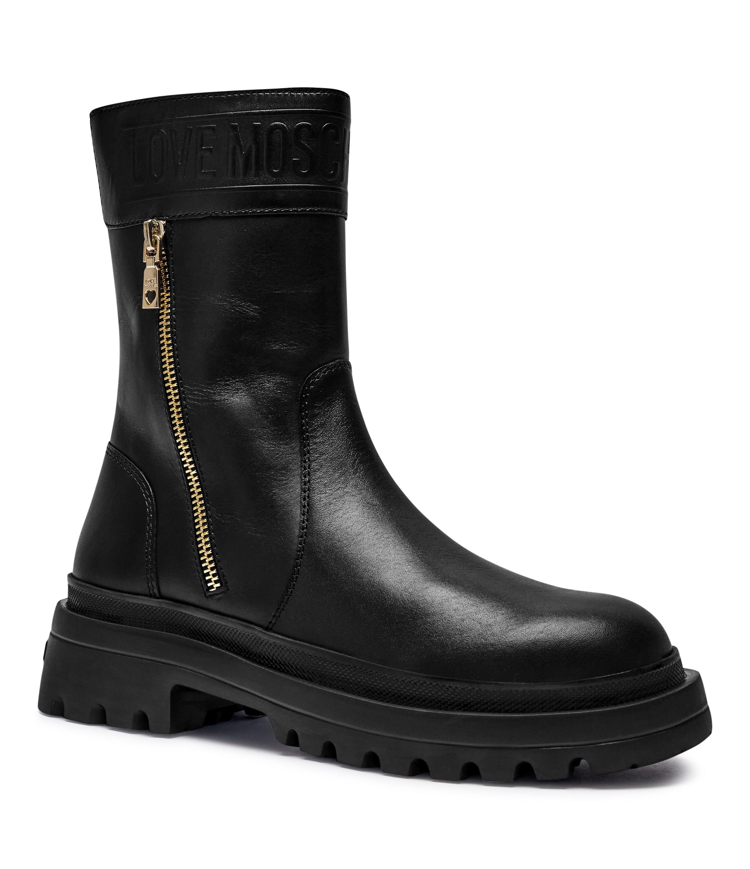 Love Moschino De piele botine Her 50