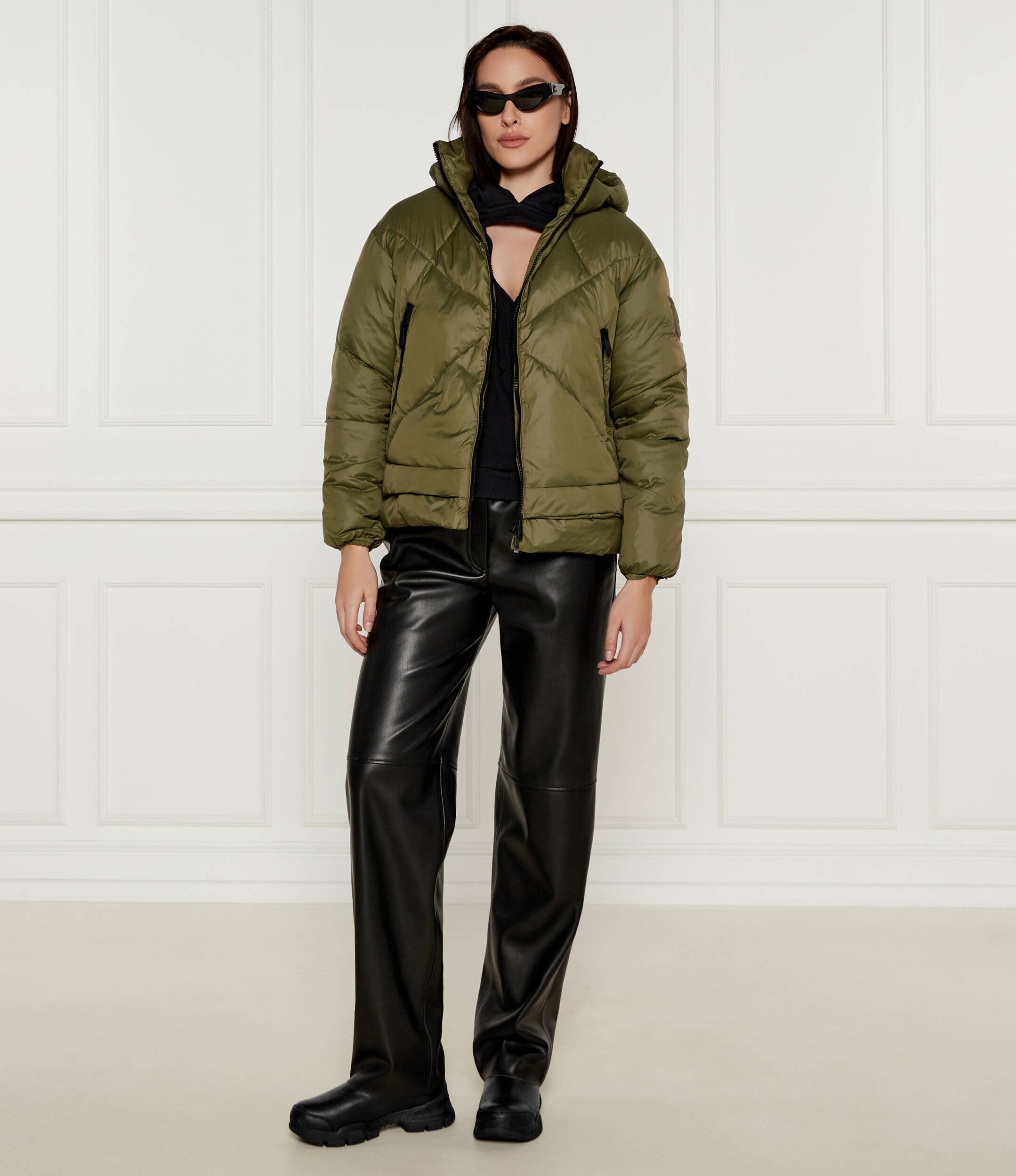 Love Moschino De piele ghete chelsea
