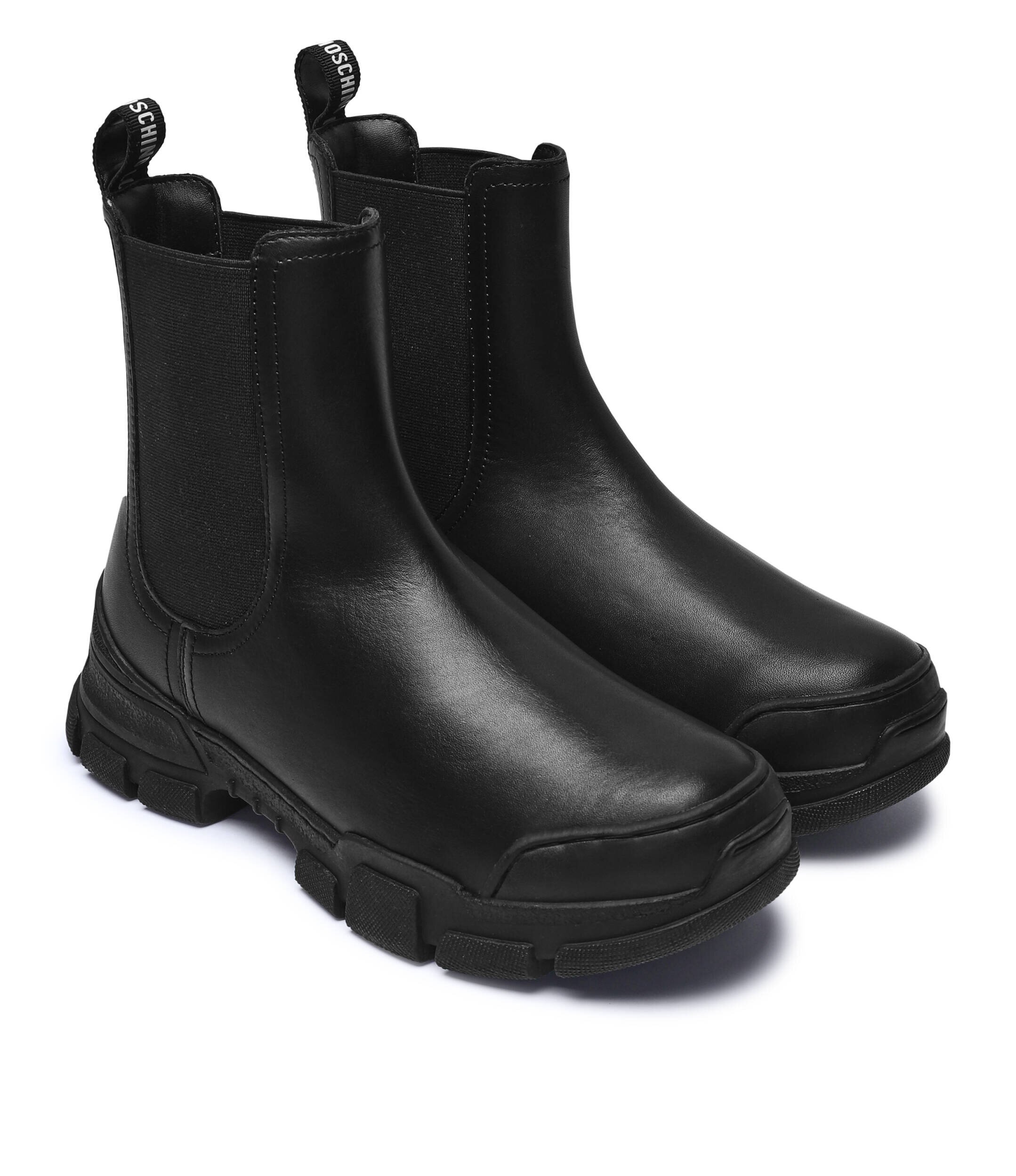 Love Moschino De piele ghete chelsea