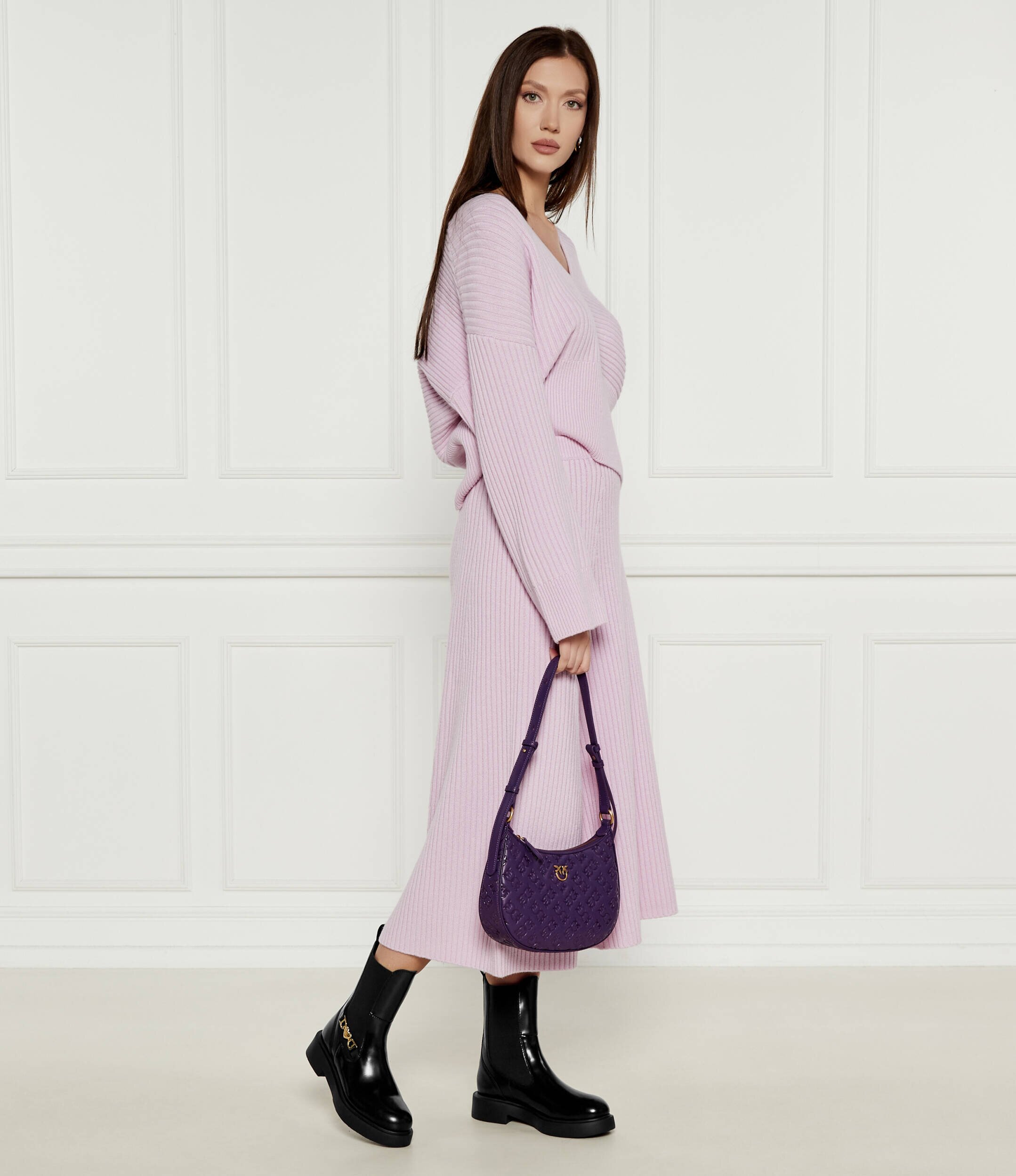 Love Moschino De piele ghete chelsea
