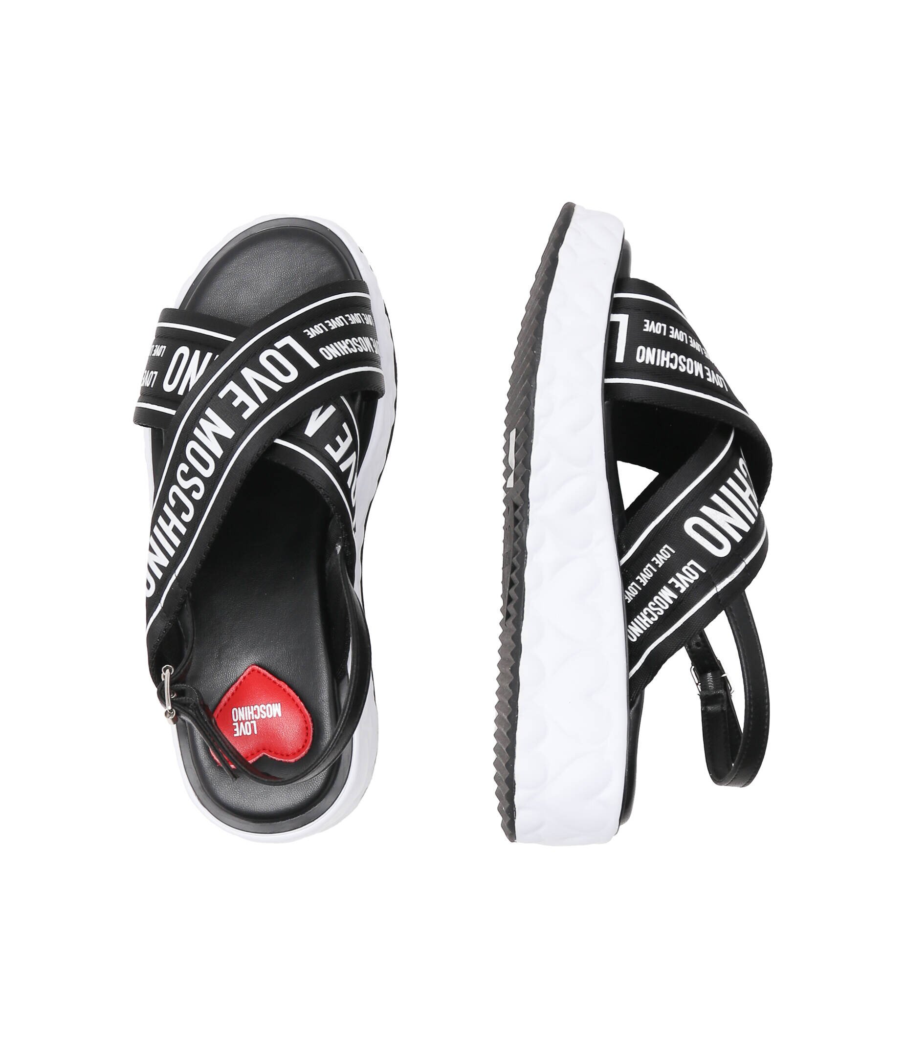 Love Moschino De piele sandale