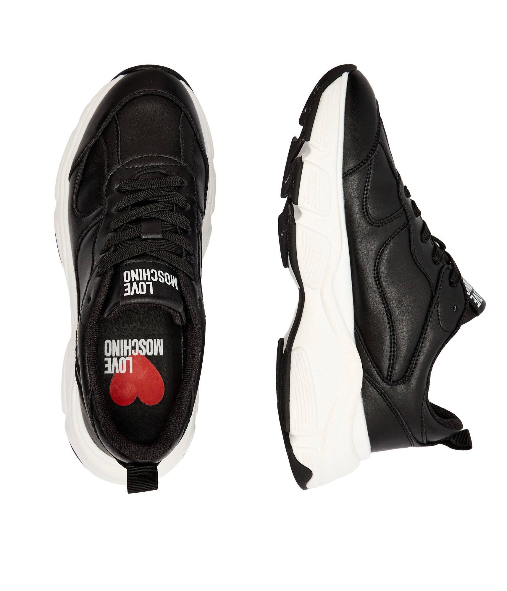 Love Moschino De piele sneakers