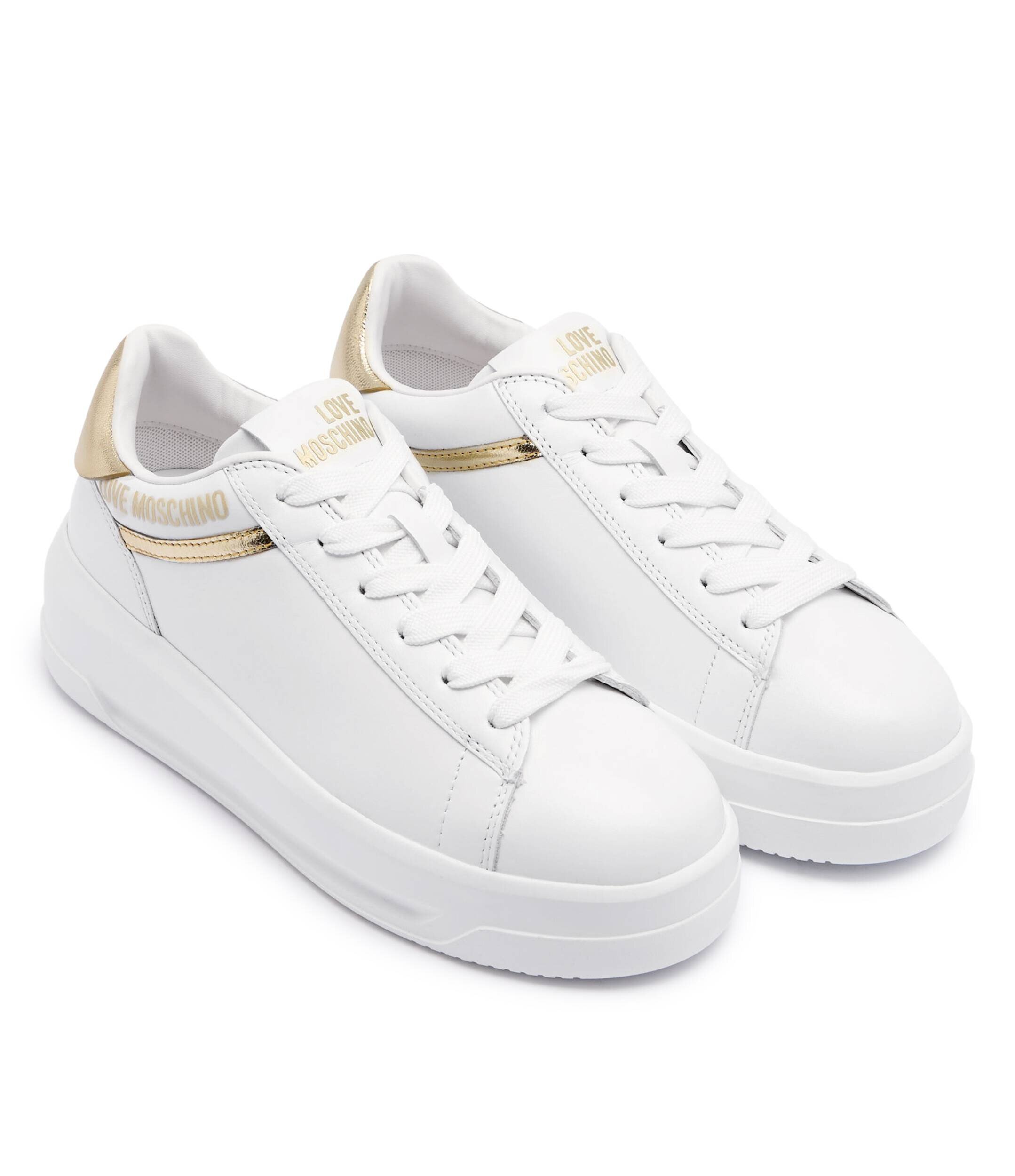 Love Moschino De piele sneakers