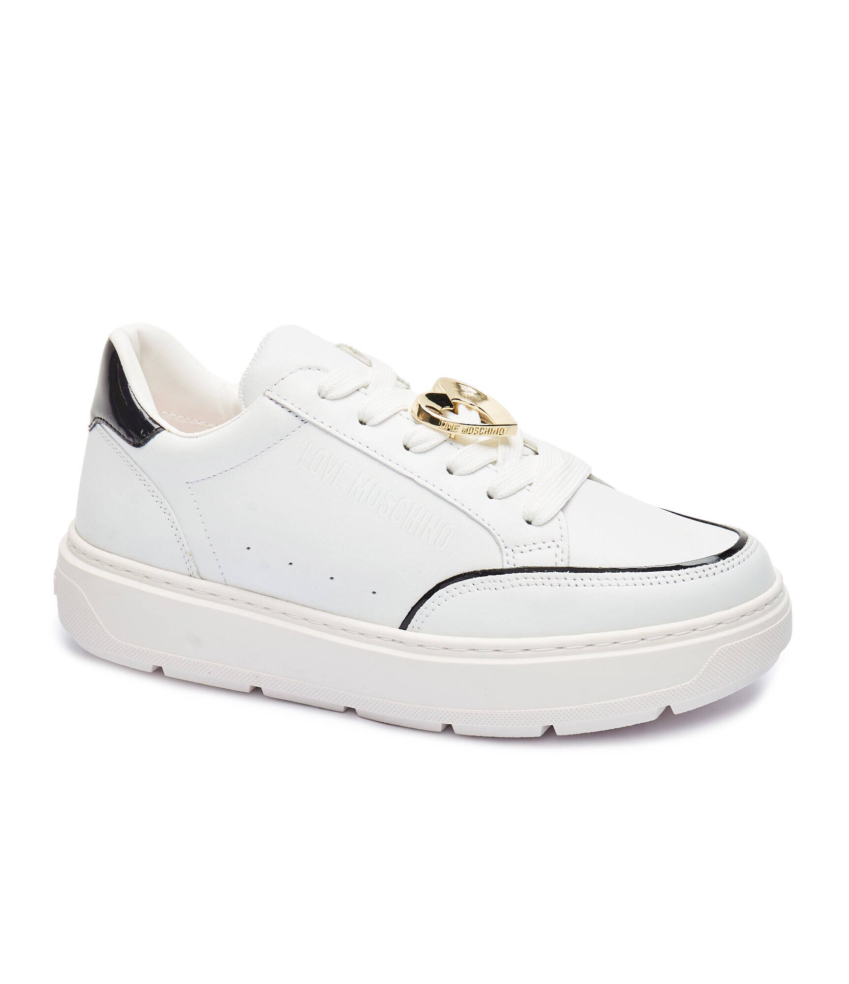 Love Moschino De piele sneakers