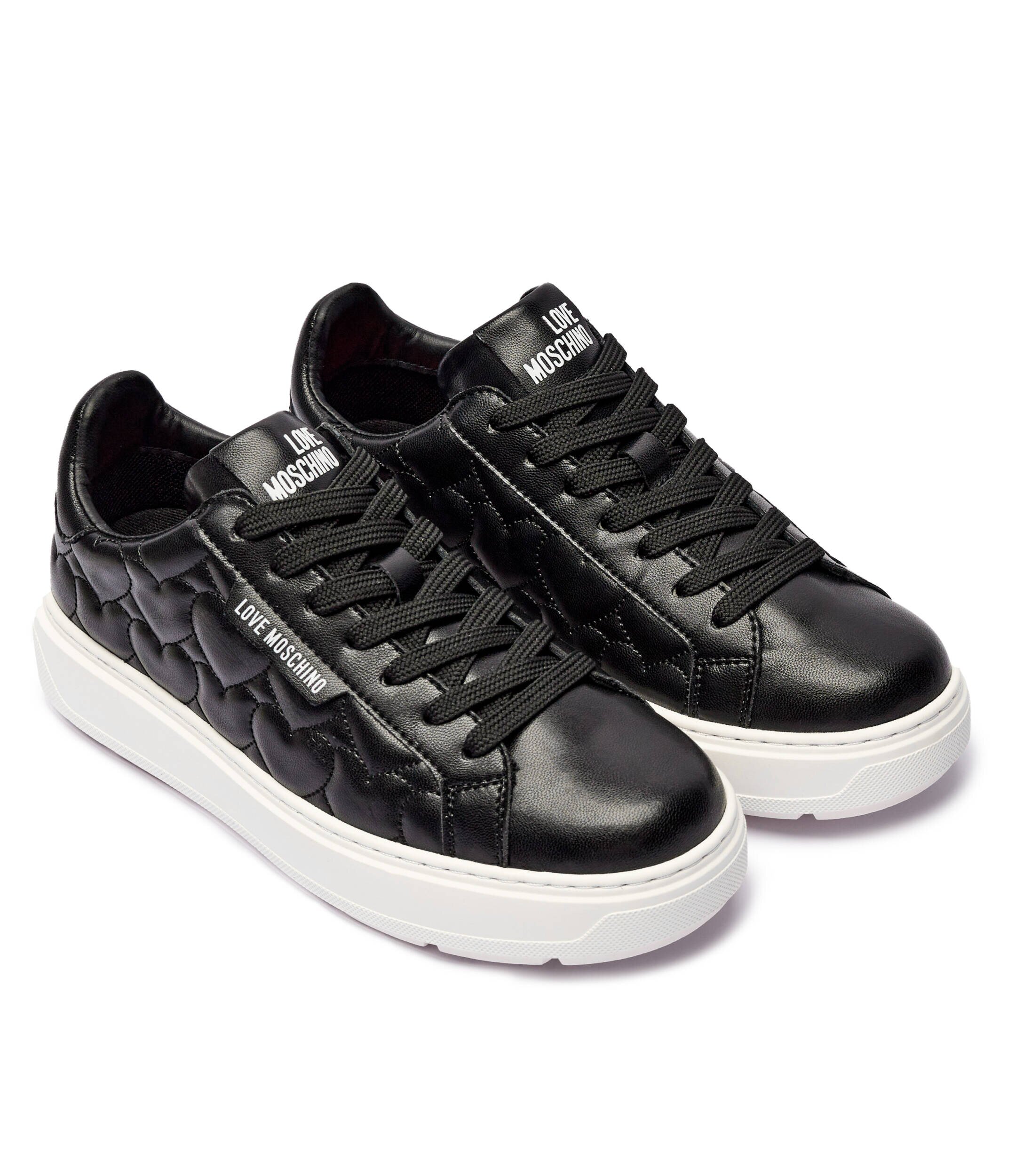 Love Moschino De piele sneakers