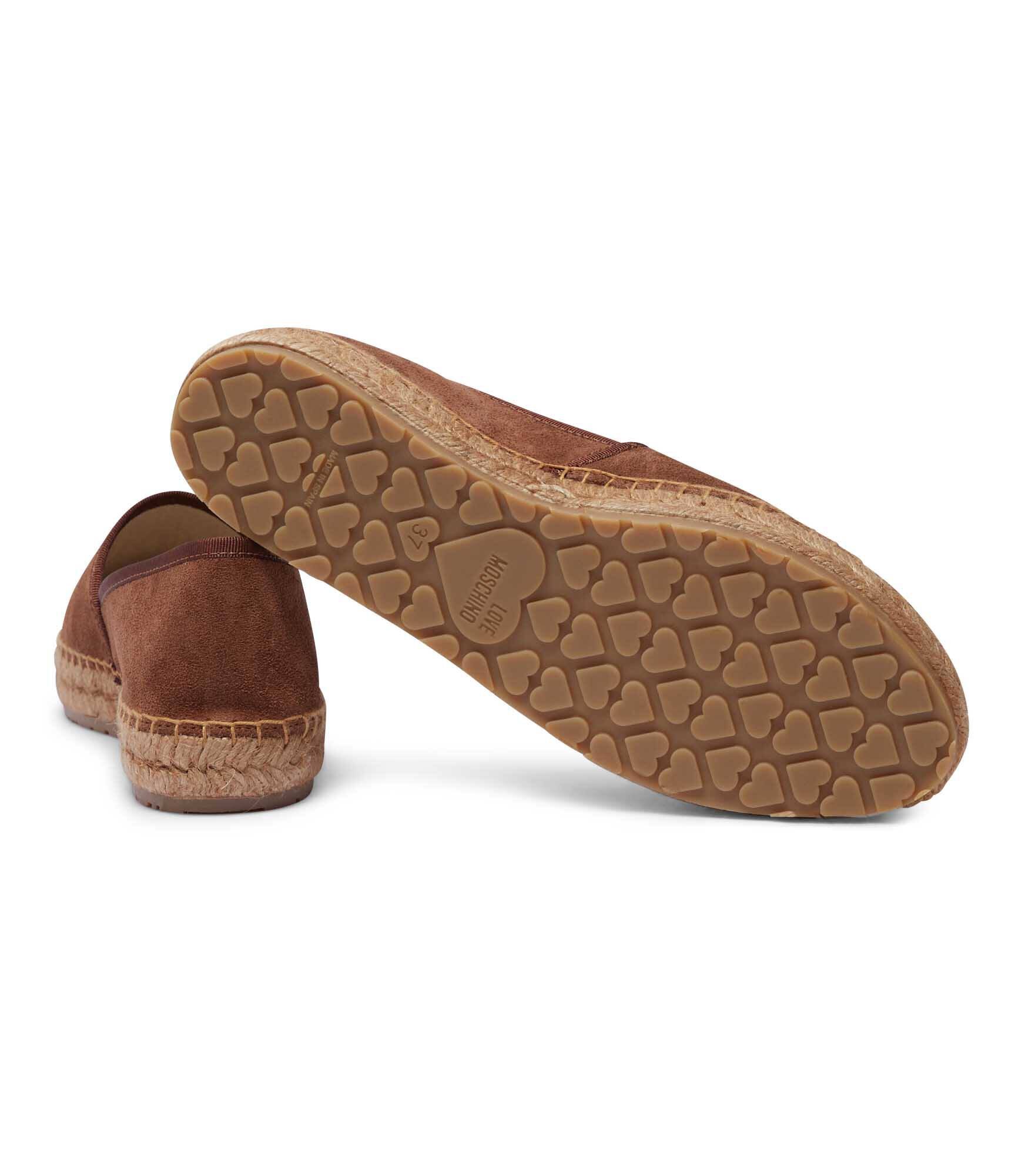 Love Moschino Espadrile | piele întoarsă