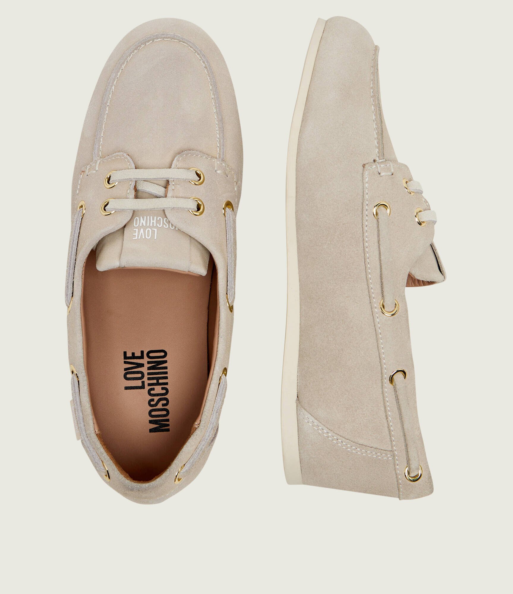 Love Moschino Mocasini | piele întoarsă