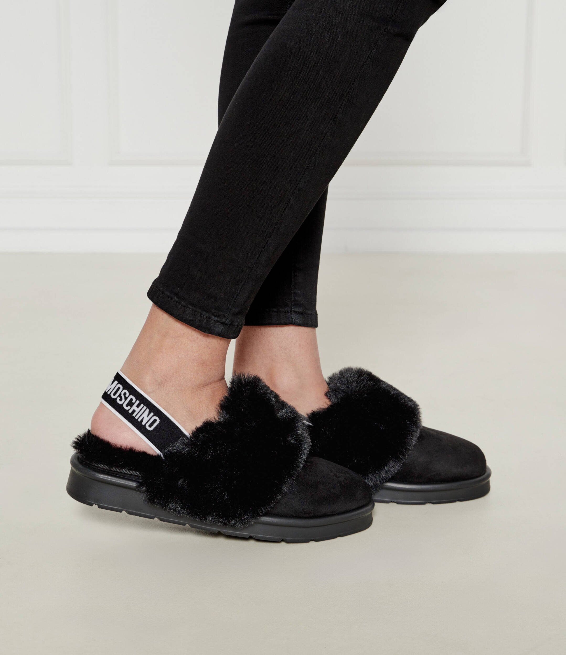Love Moschino Papuci de casă | shearling