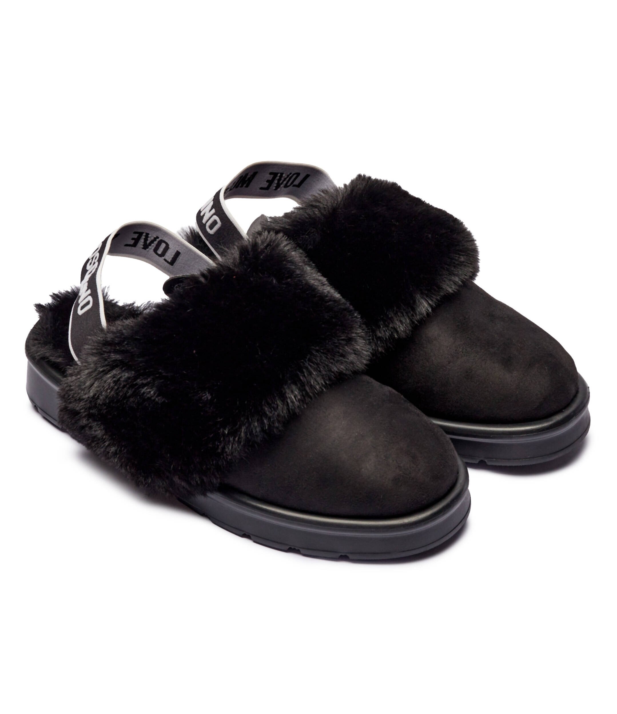 Love Moschino Papuci de casă | shearling