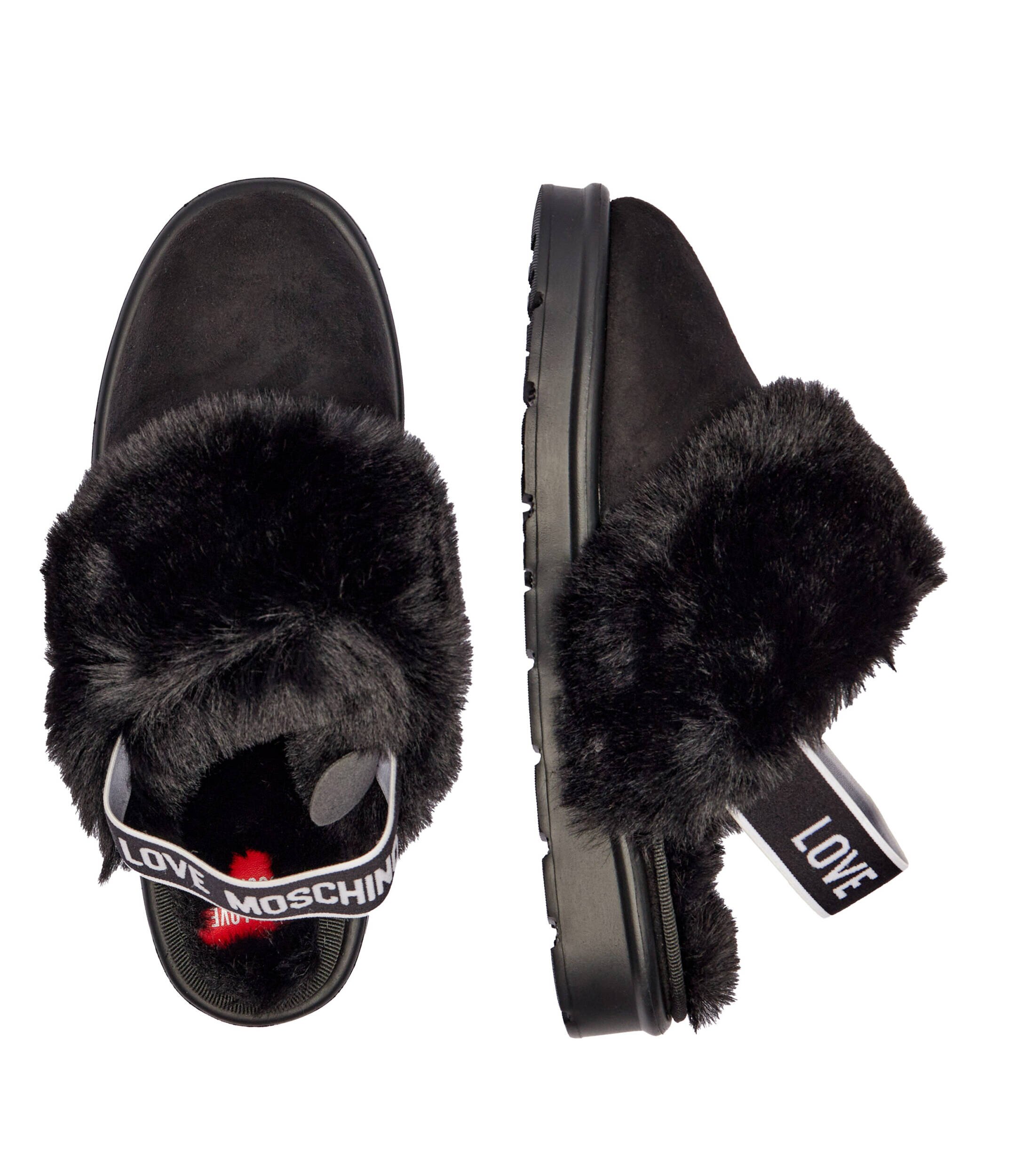 Love Moschino Papuci de casă | shearling