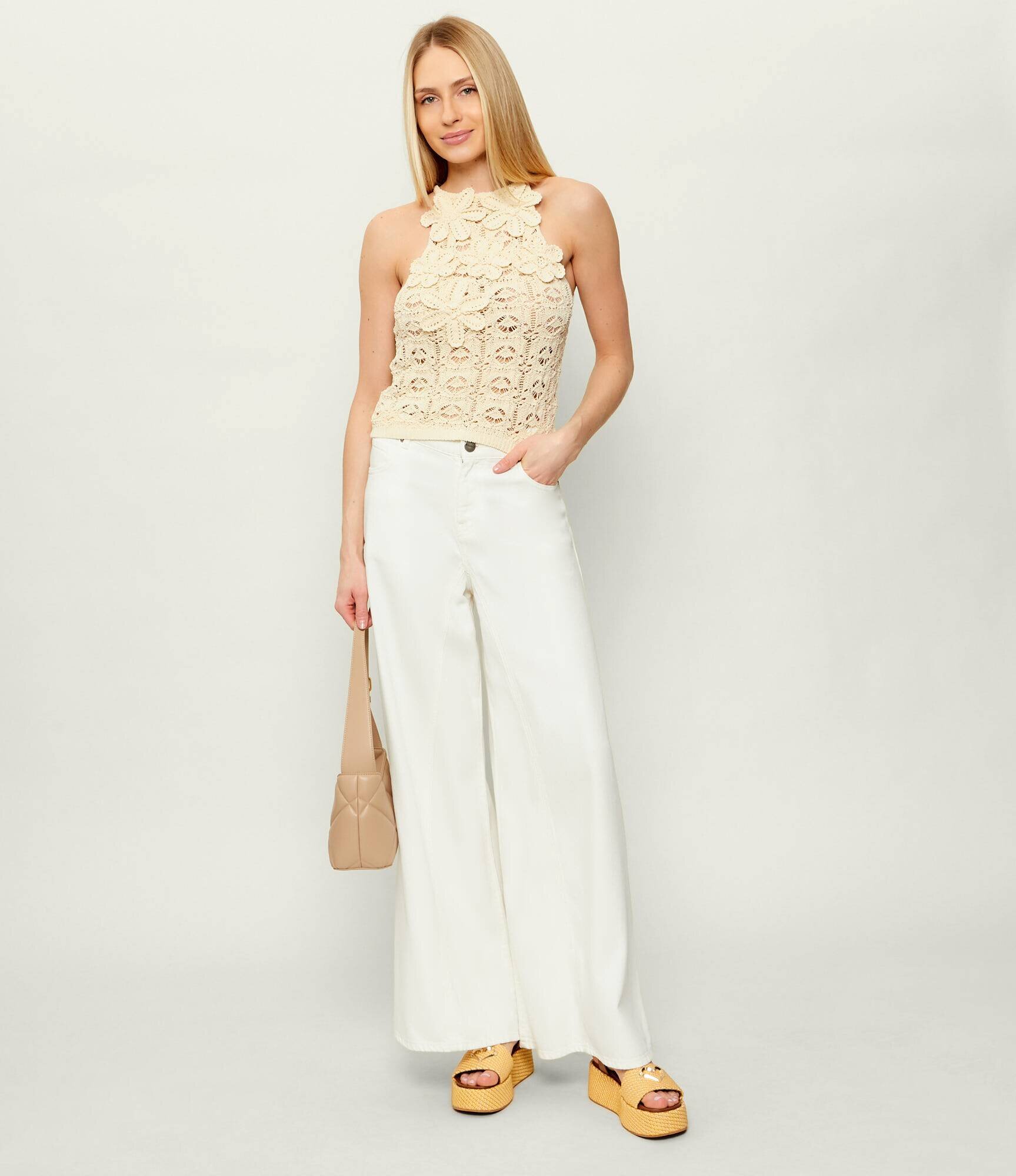 Love Moschino Sandale cu adaos de piele