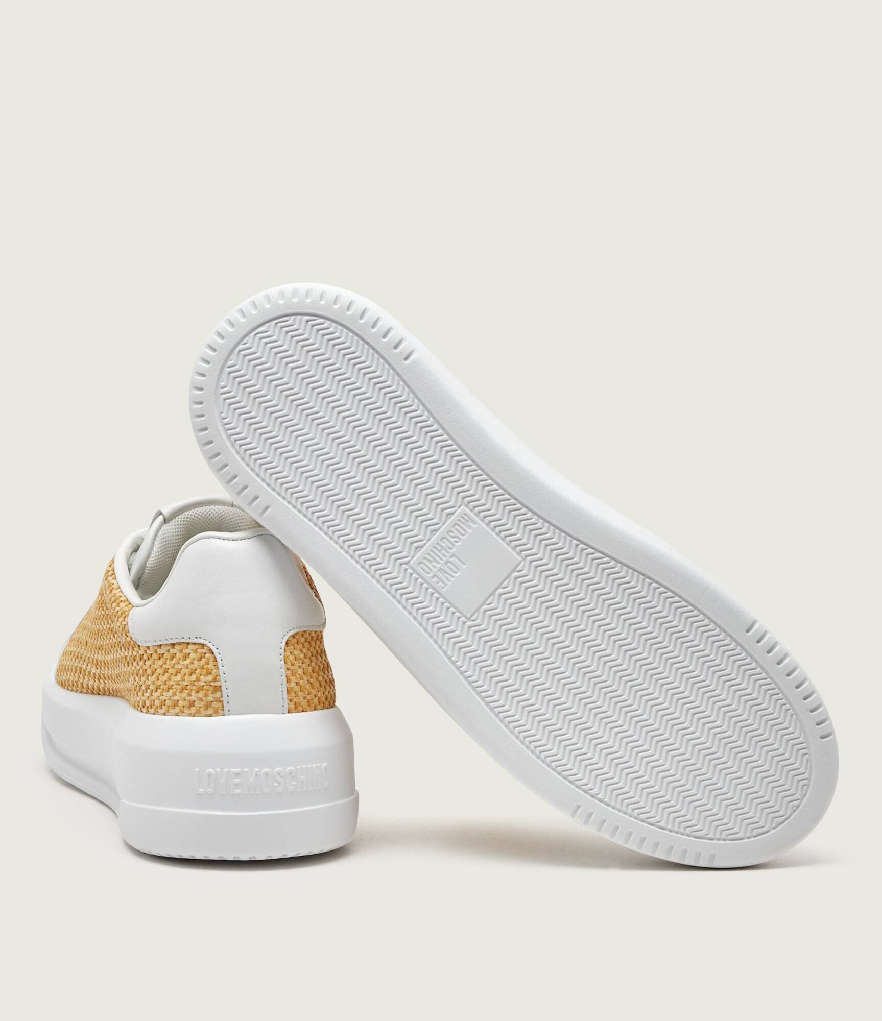 Love Moschino Sneakers ECLIPSE50 cu adaos de piele