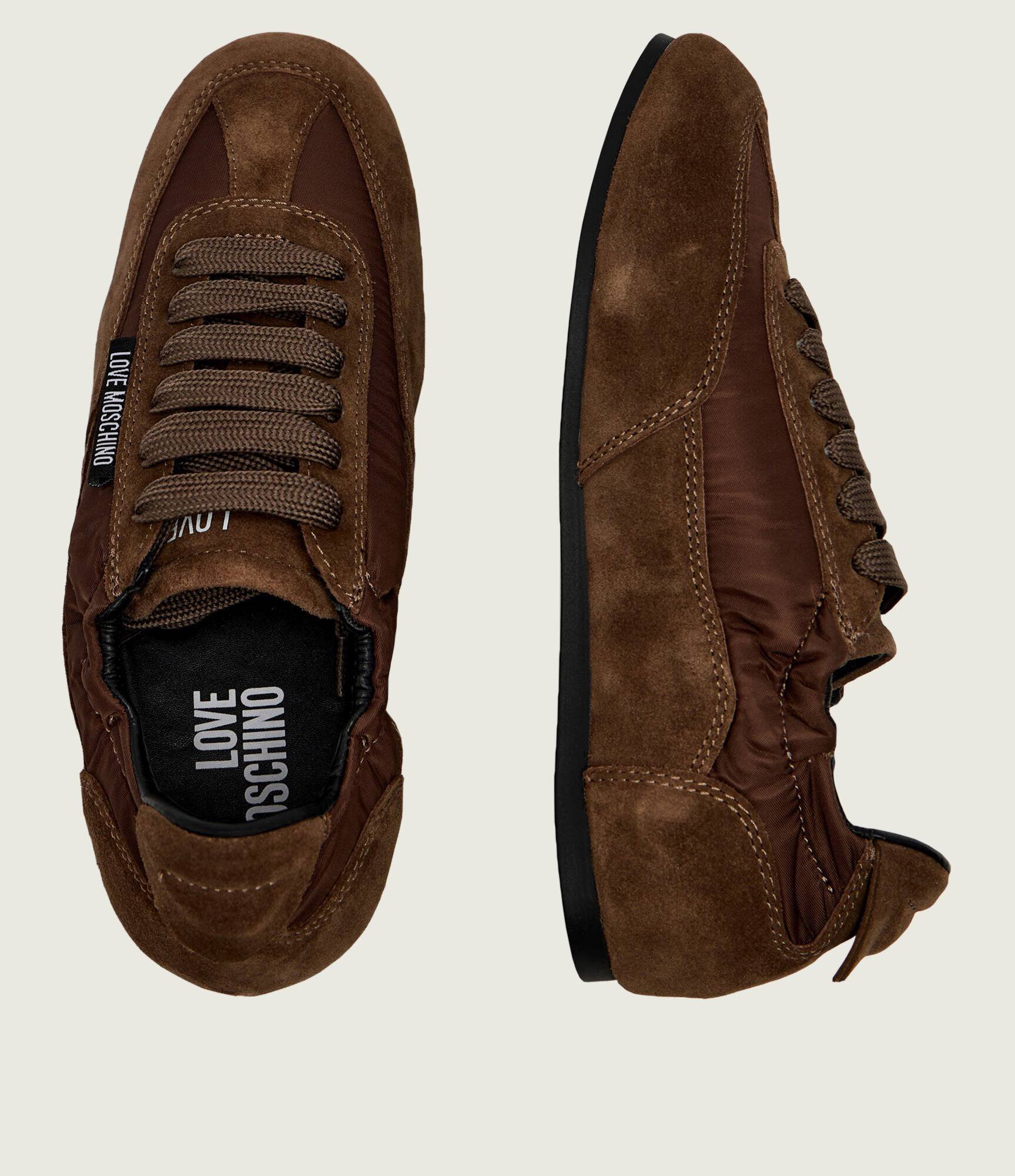 Love Moschino Sneakers | piele întoarsă