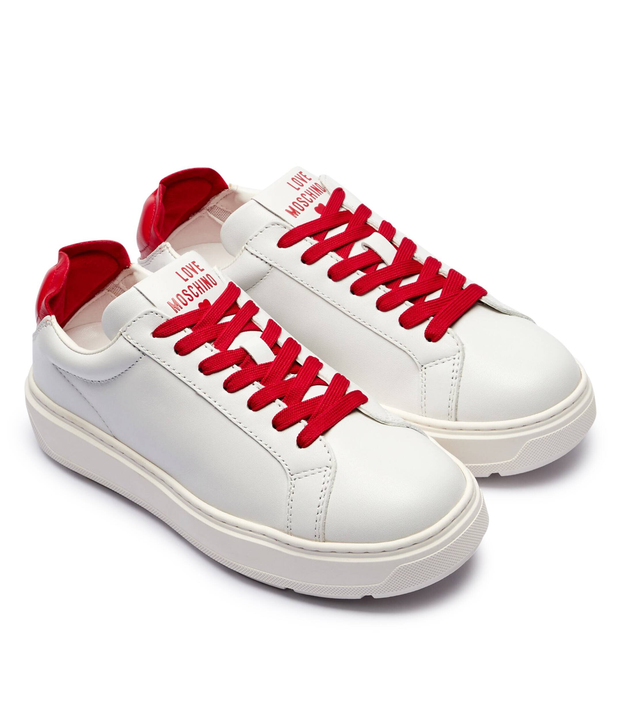 Love Moschino Teniși din piele Bold 40