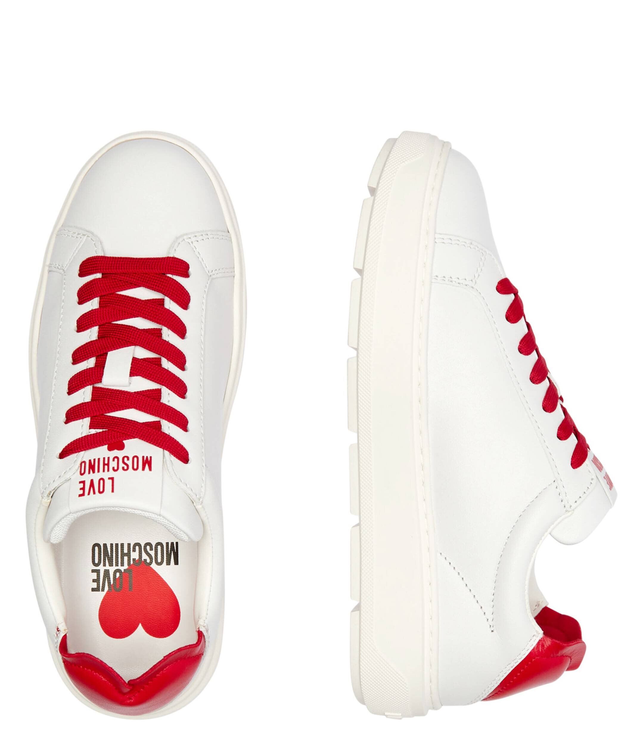 Love Moschino Teniși din piele Bold 40