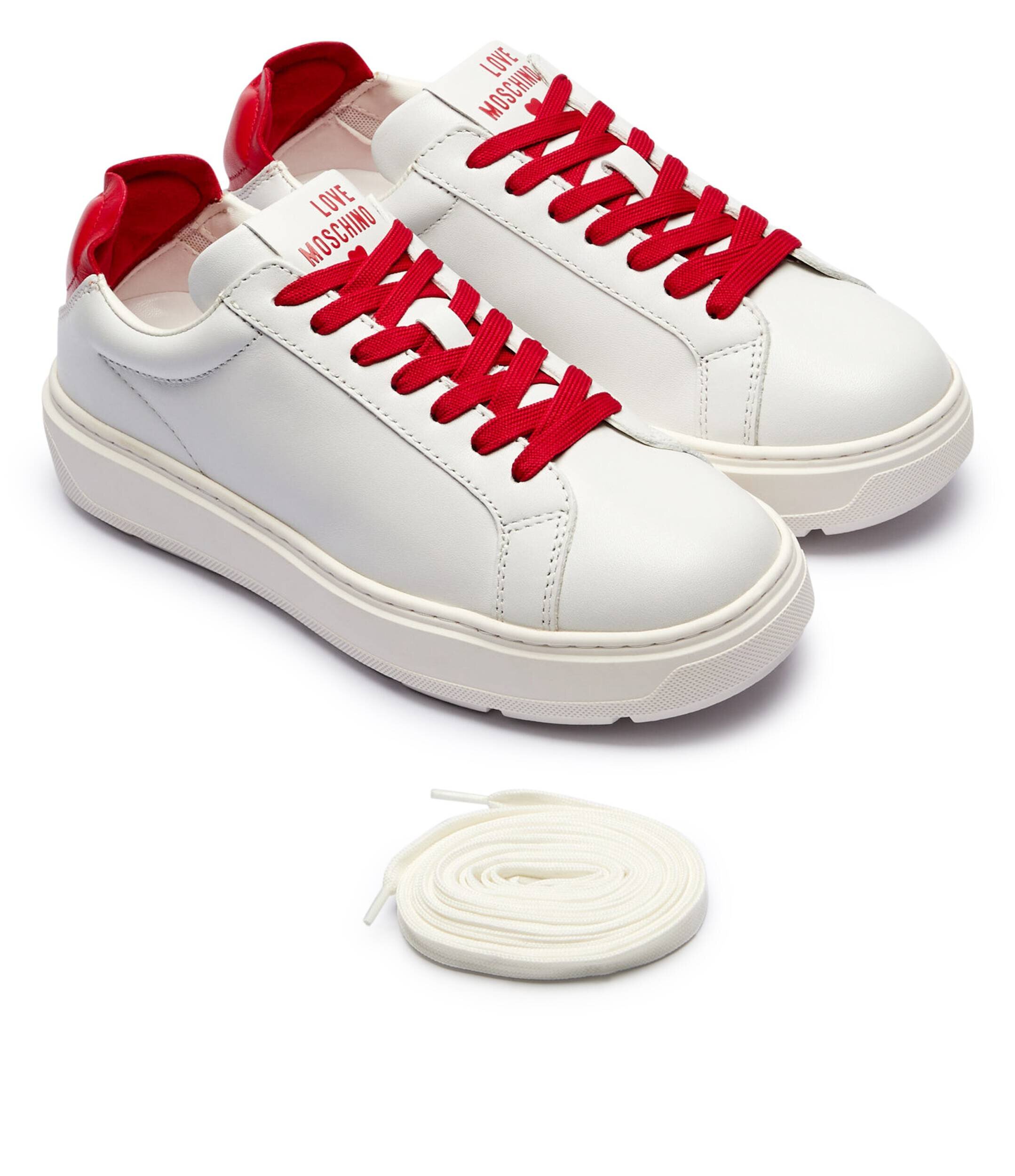 Love Moschino Teniși din piele Bold 40