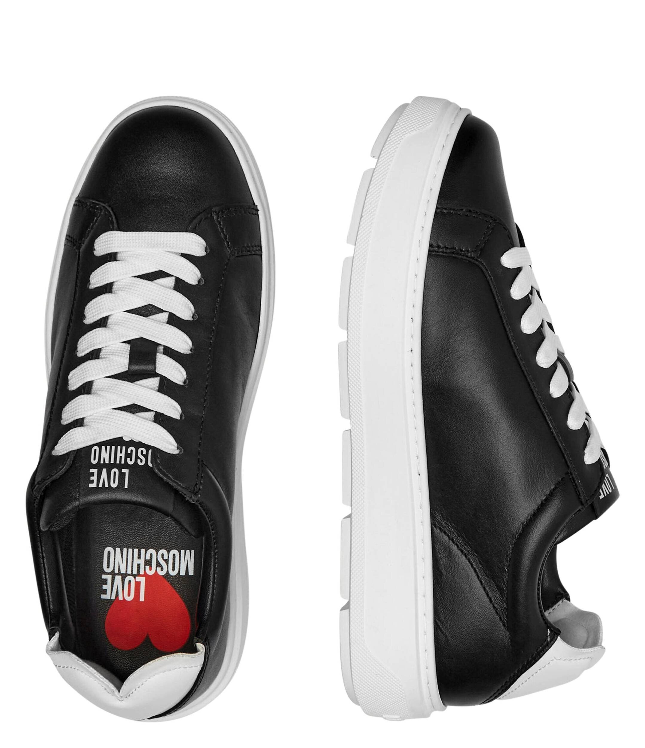 Love Moschino Teniși din piele Bold 40