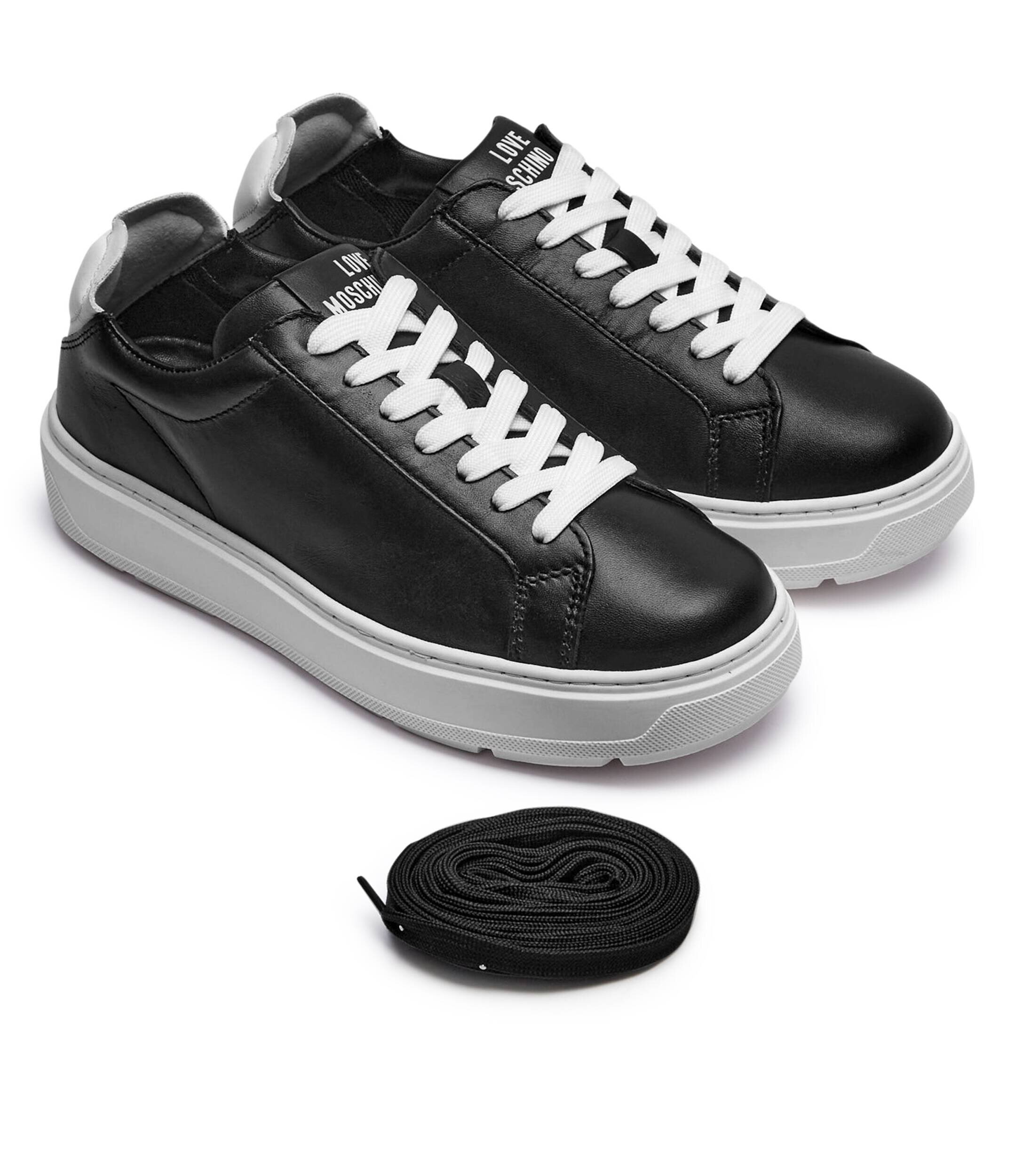 Love Moschino Teniși din piele Bold 40