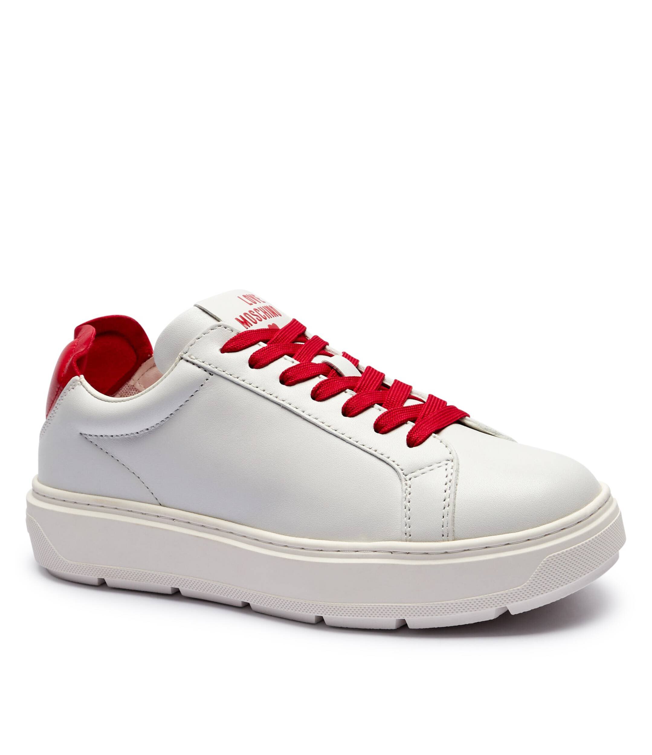 Love Moschino Teniși din piele Bold 40