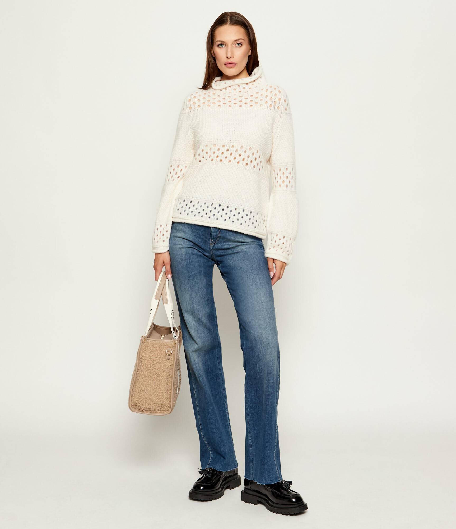Marc Cain Blugi FAID | Slim Fit | high waist