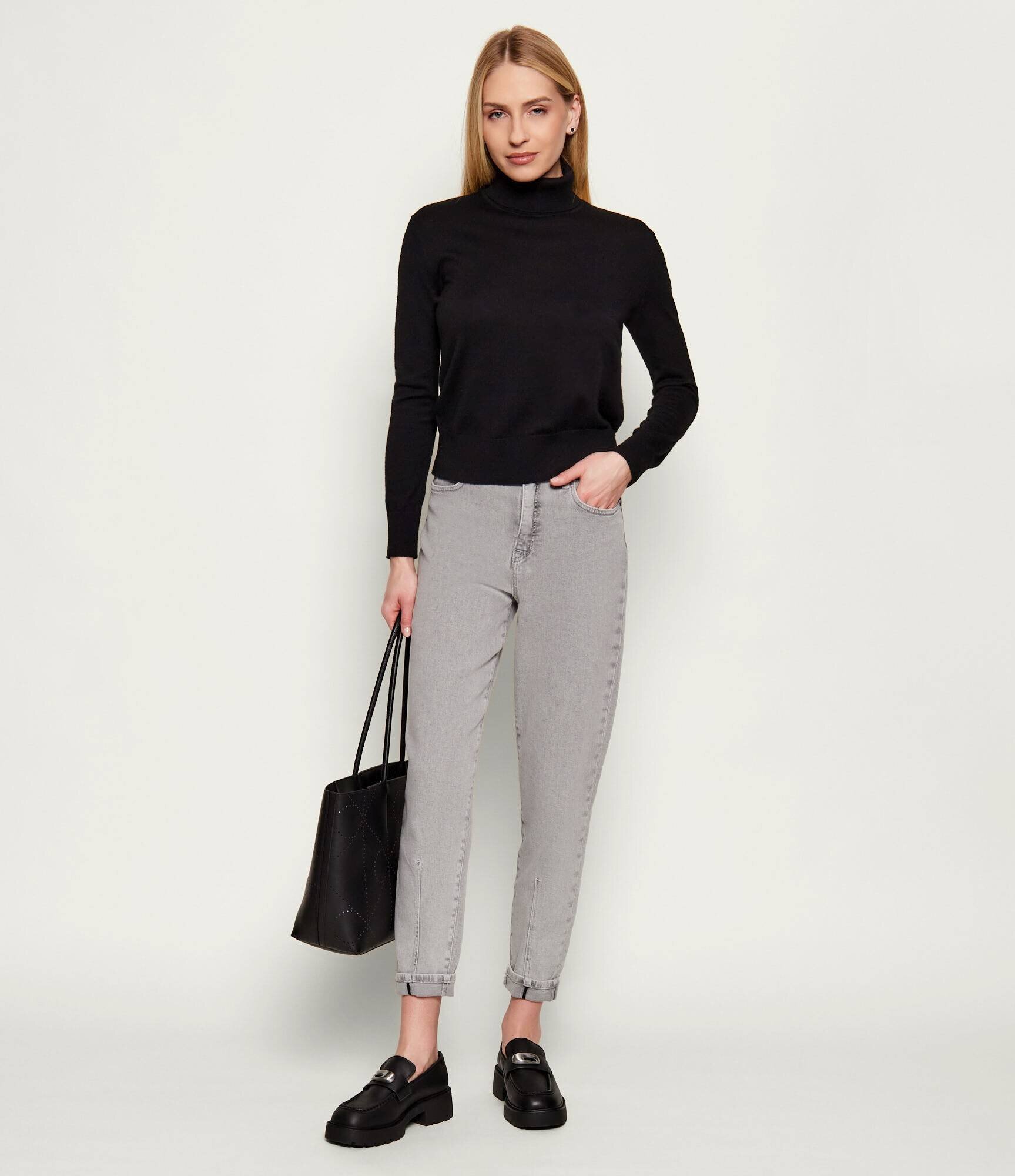 Marc Cain Blugi FEURA | Mom Fit | high waist