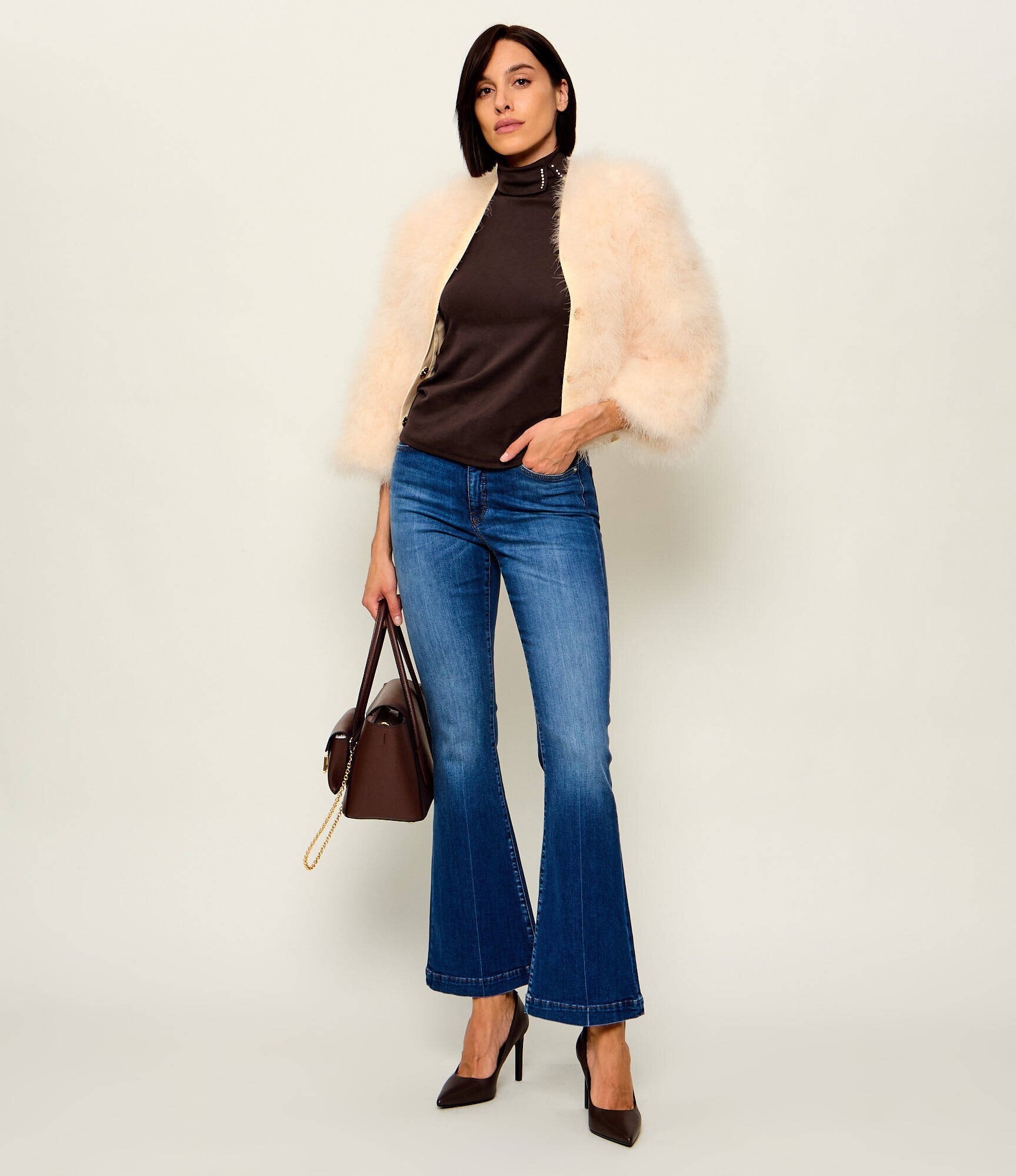 Marc Cain Blugi Frenda | flare fit