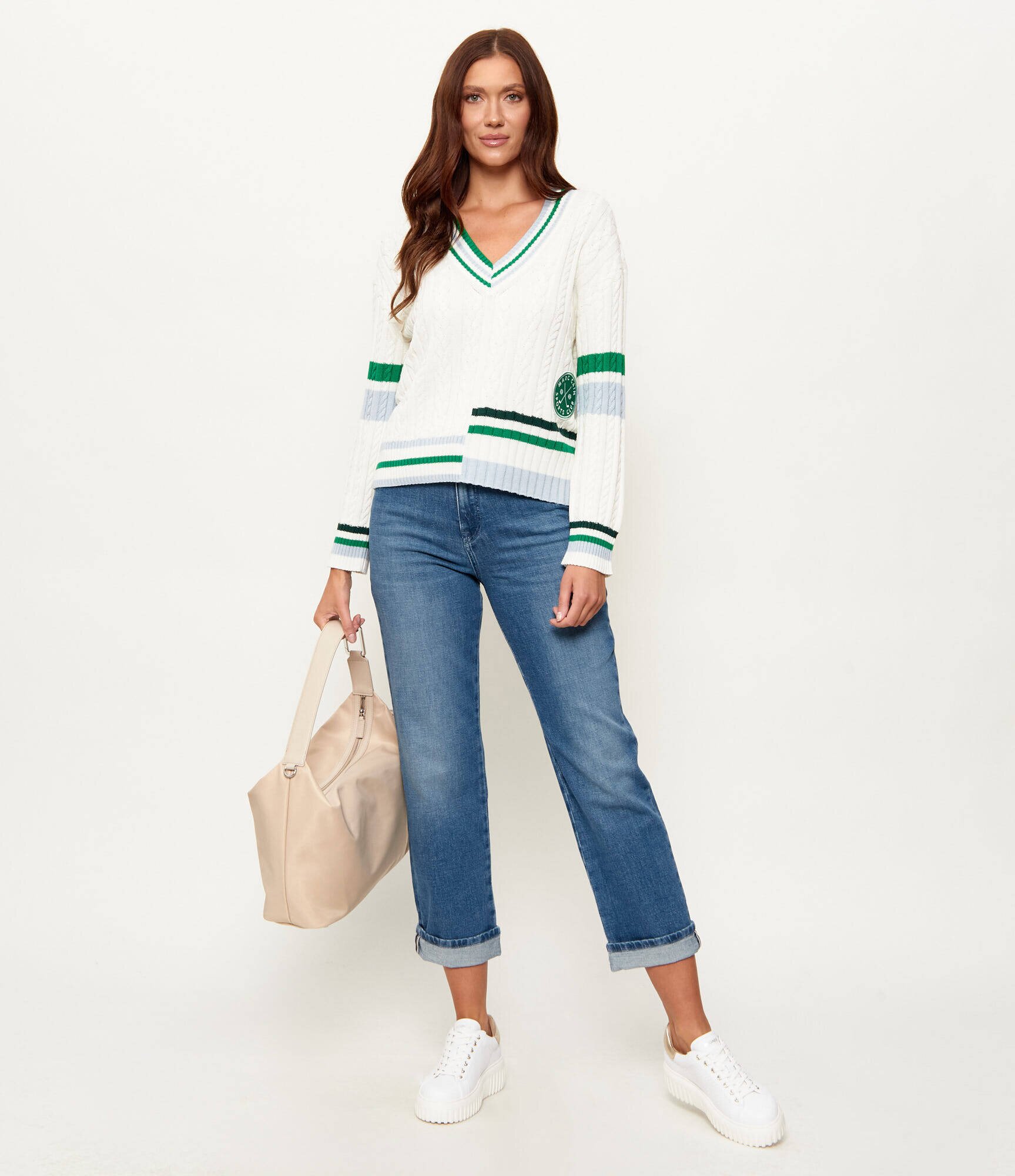 Marc Cain Blugi | regular fit | mid waist