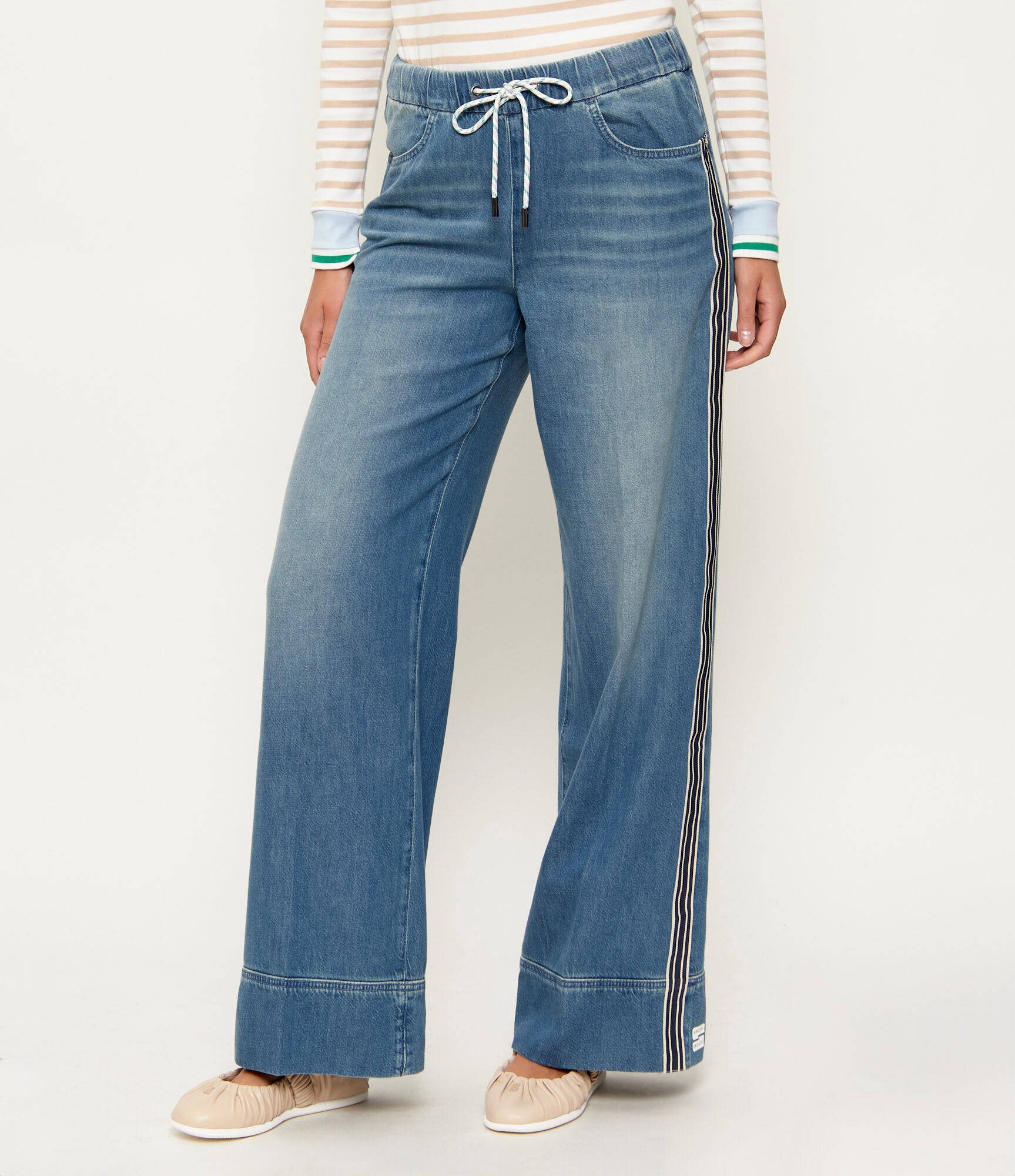 Marc Cain Blugi WELKOM | Relaxed fit | high waist