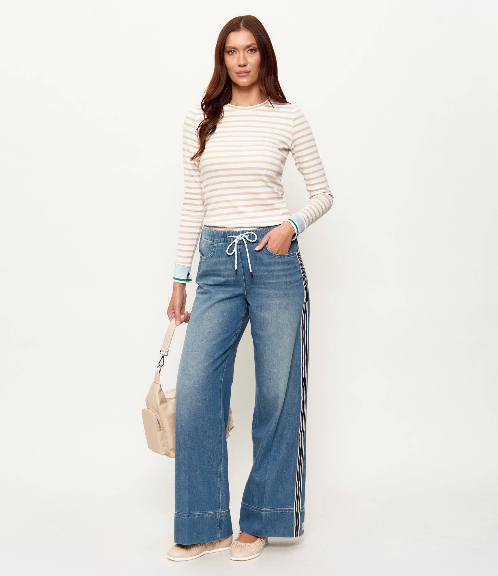 Marc Cain Blugi WELKOM | Relaxed fit | high waist