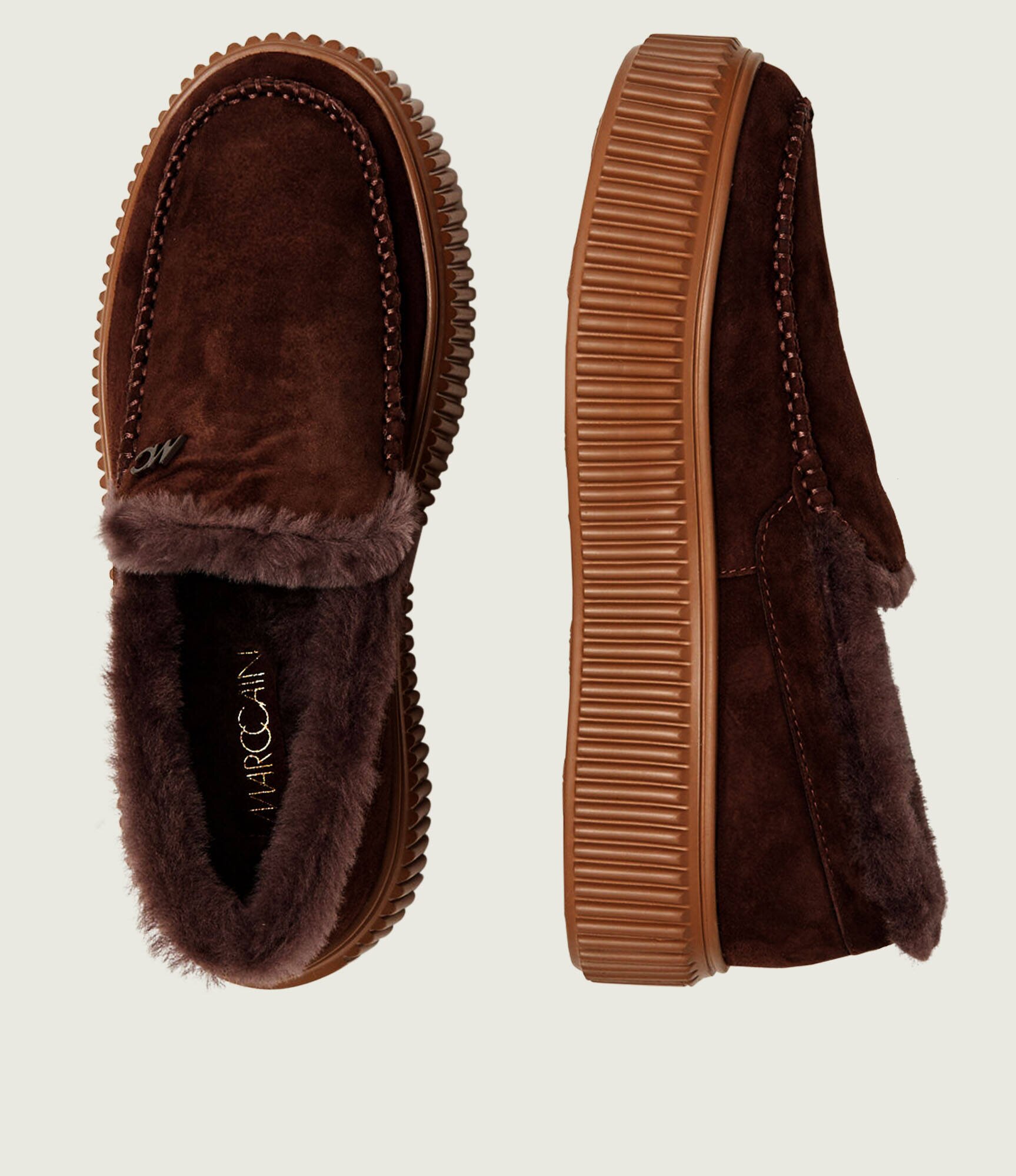 Marc Cain Căptușite pantofi loafer | zamsz | shearling