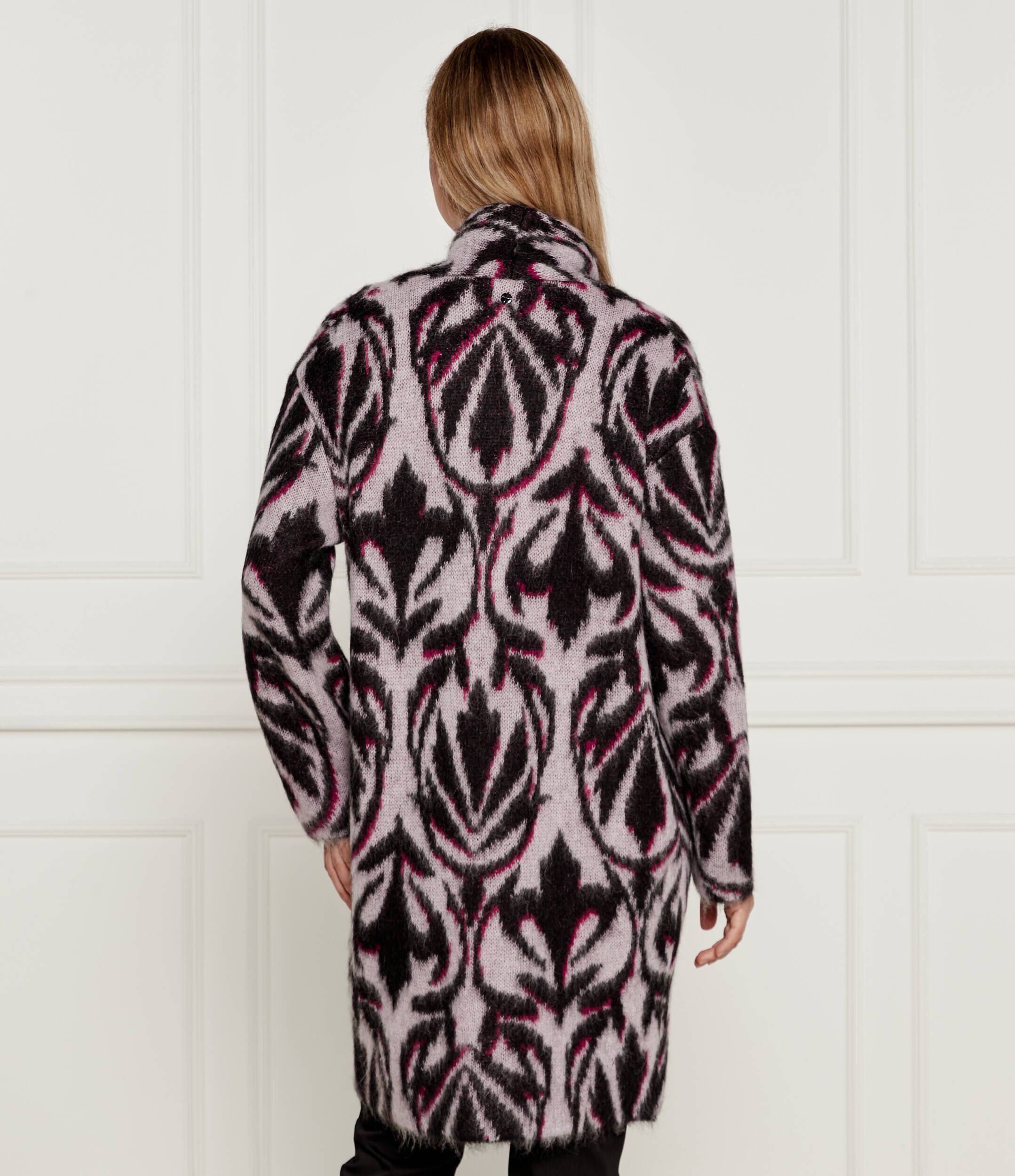 Marc Cain Cardigan | Loose fit cu adaos de lână