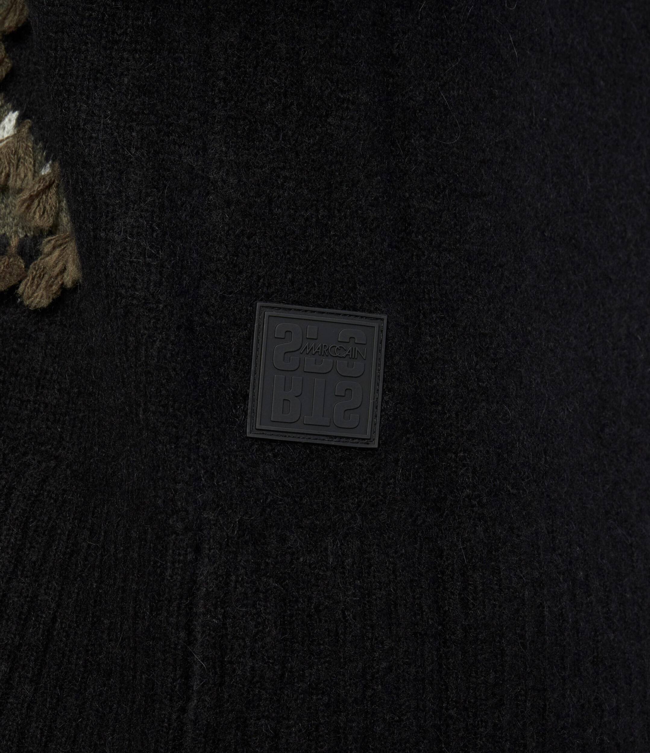 Marc Cain Cardigan | Relaxed fit cu adaos de lână