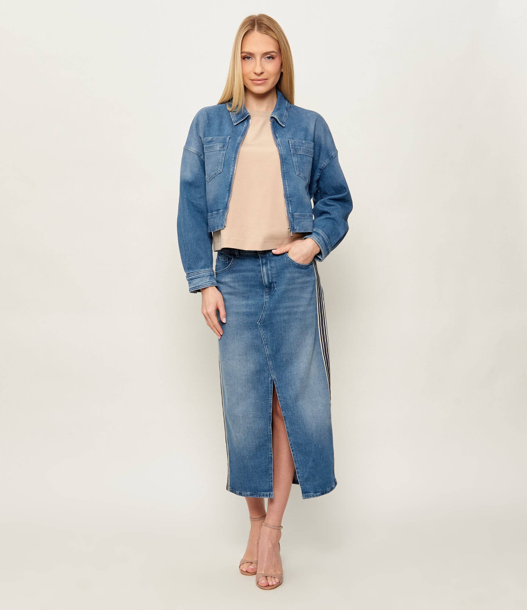 Marc Cain De blugi geacă | Loose fit