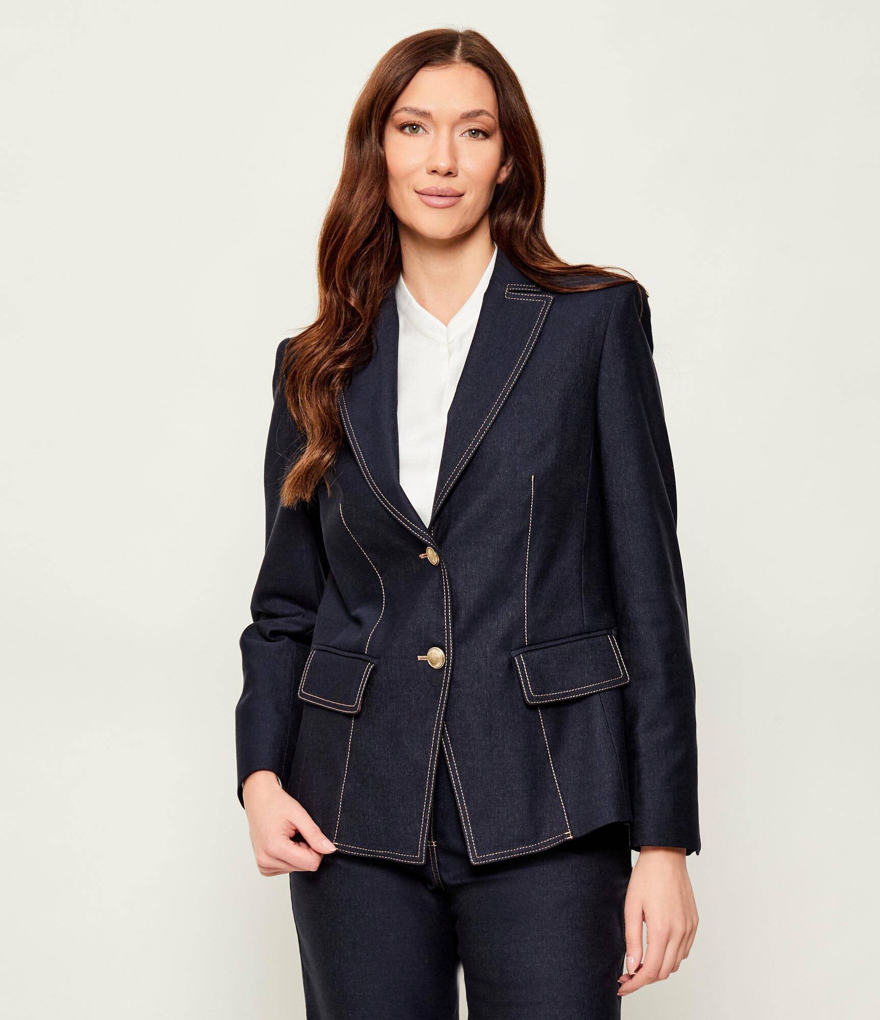 Marc Cain De blugi sacou | Slim Fit