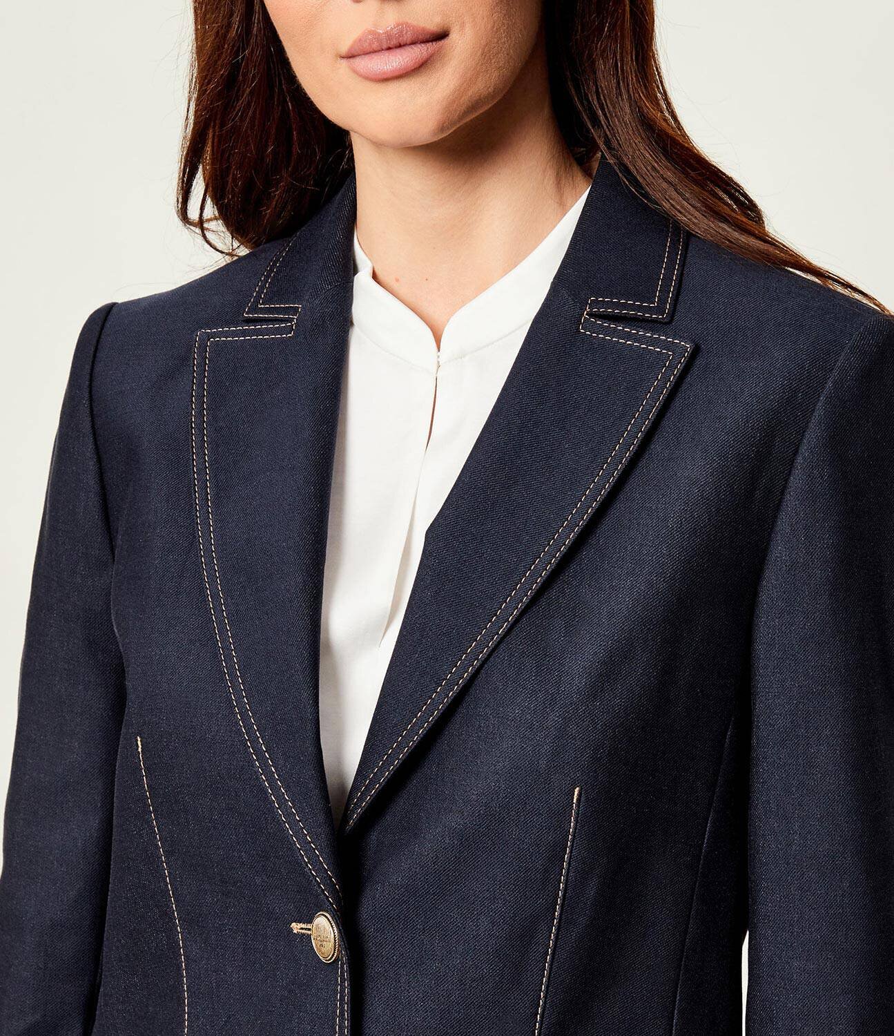 Marc Cain De blugi sacou | Slim Fit