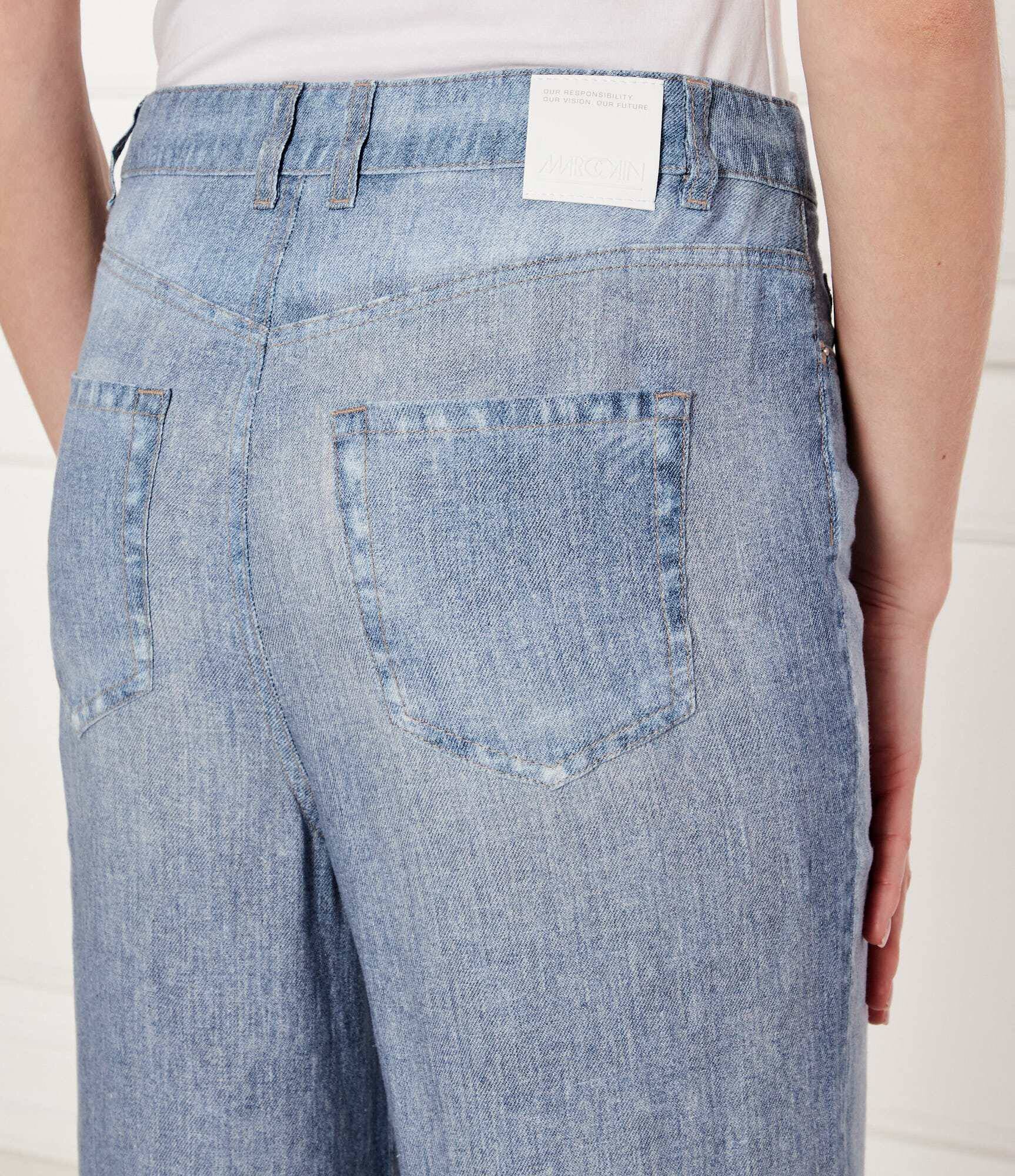 Marc Cain De in blugi WARRI | flare fit | high waist