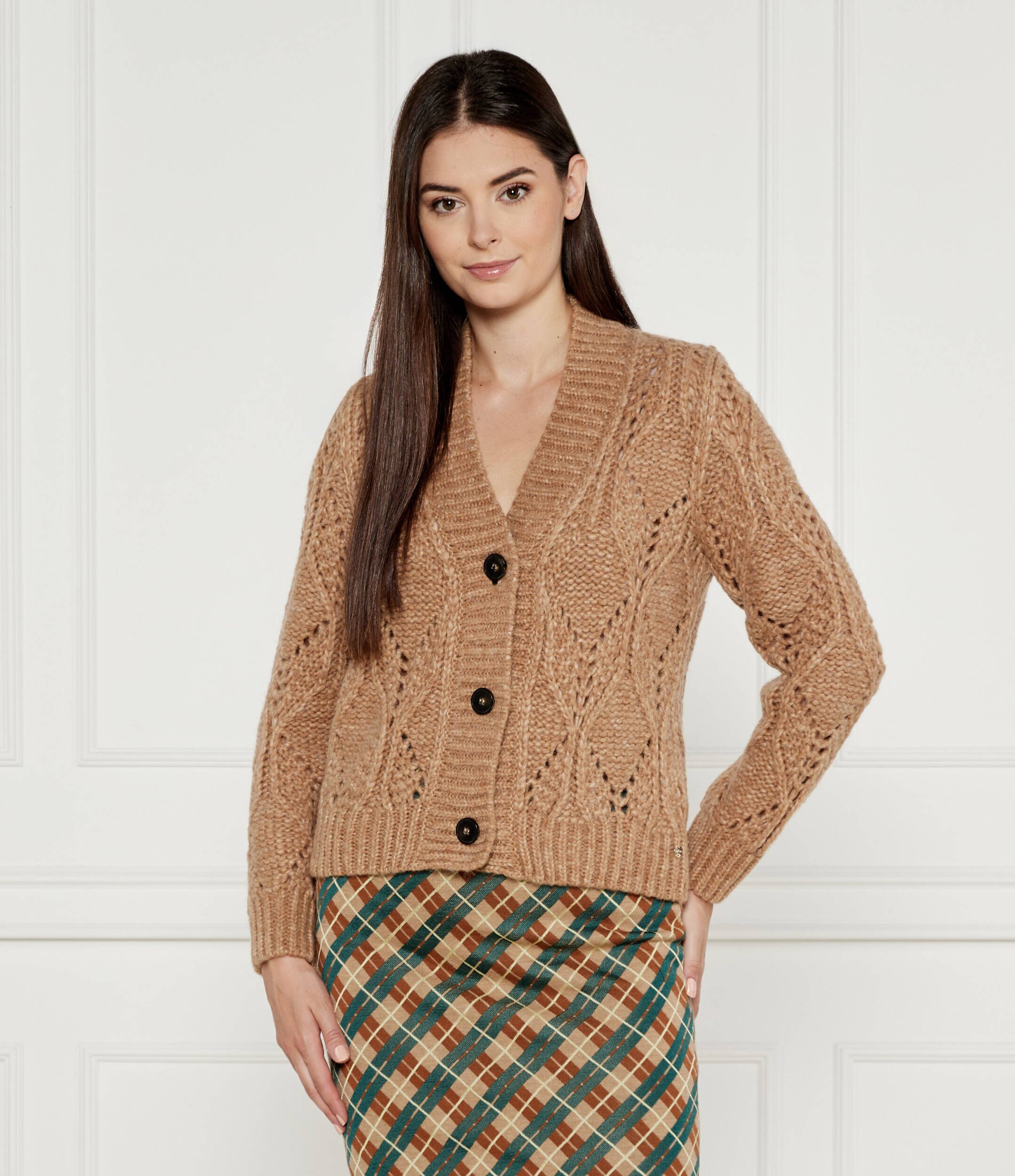 Marc Cain De lână cardigan | Loose fit