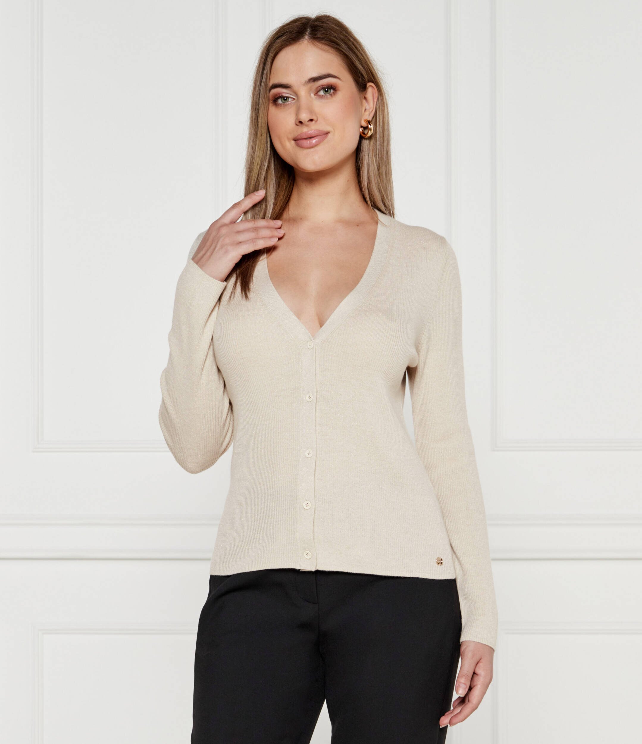 Marc Cain De lână cardigan | Slim Fit