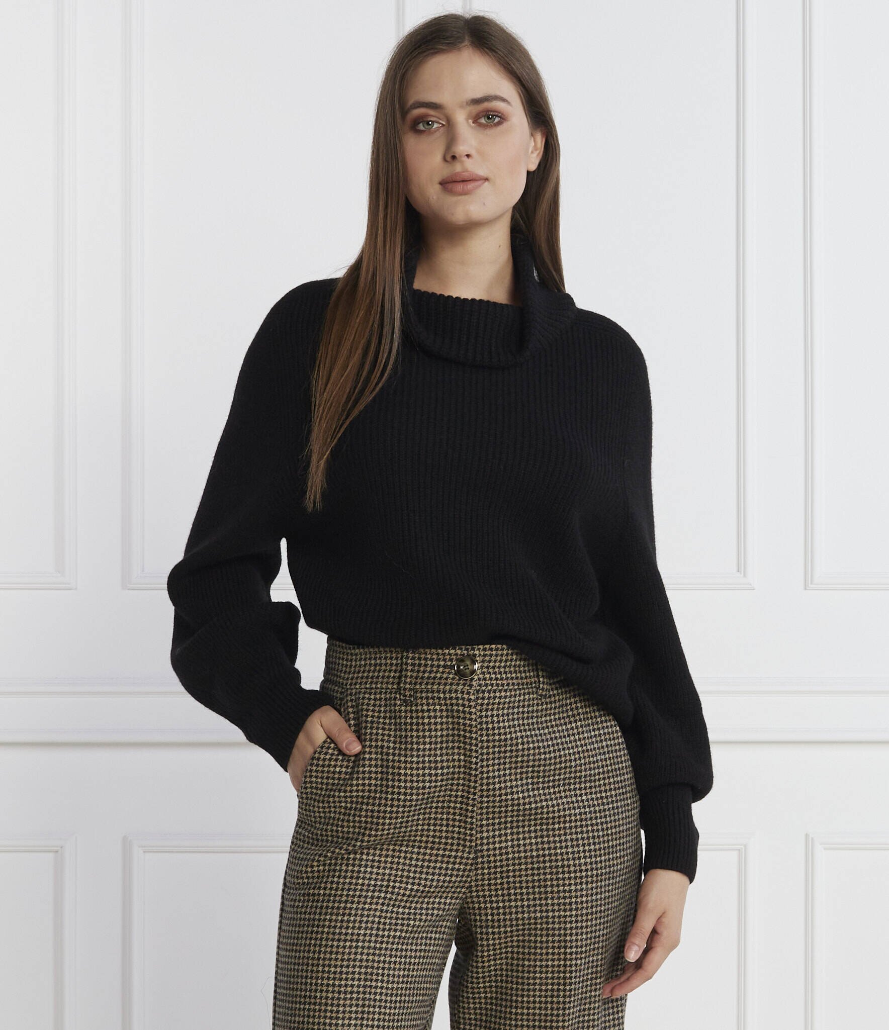 Marc Cain De lână maletă | Regular Fit
