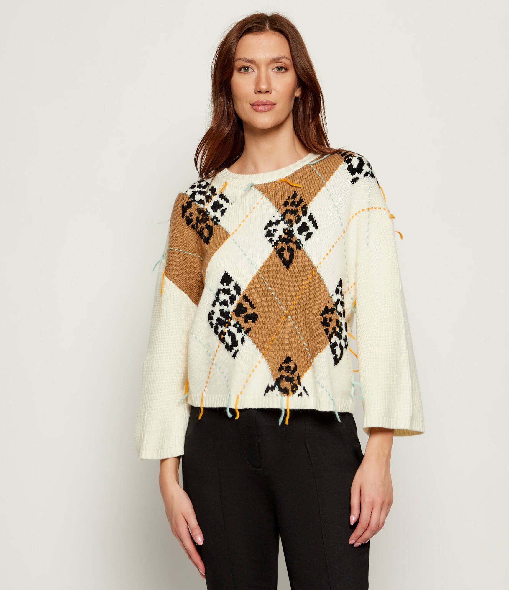 Marc Cain De lână pulover | Oversize fit