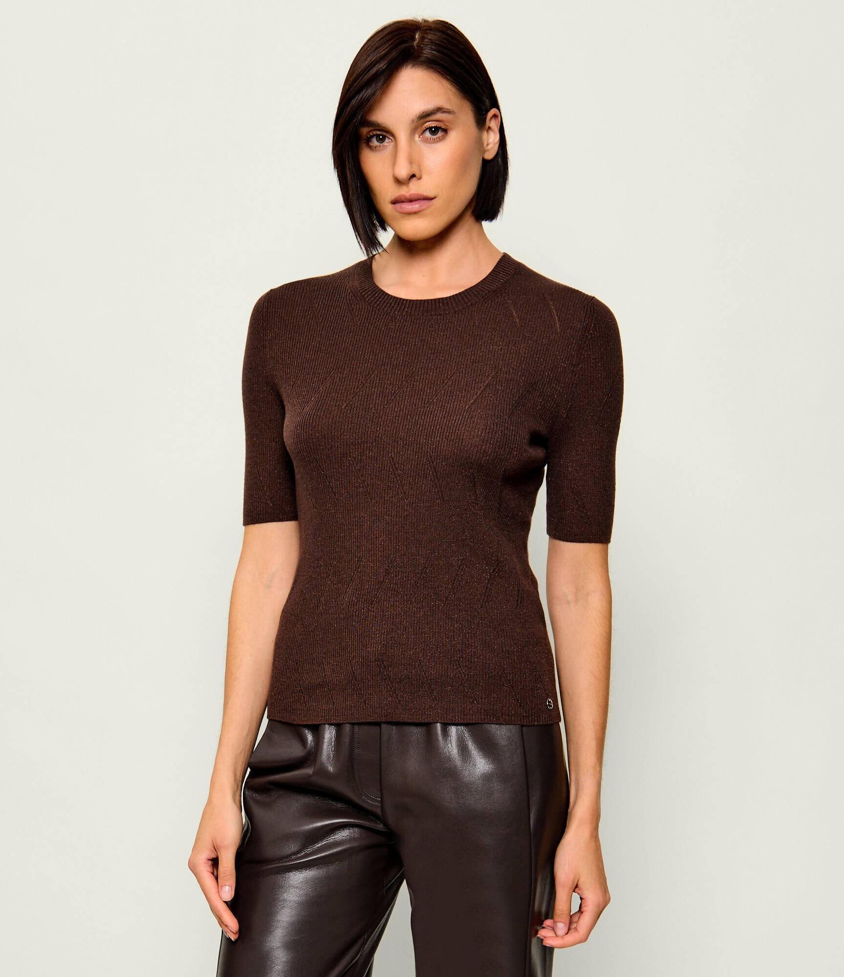 Marc Cain De lână pulover | Slim Fit