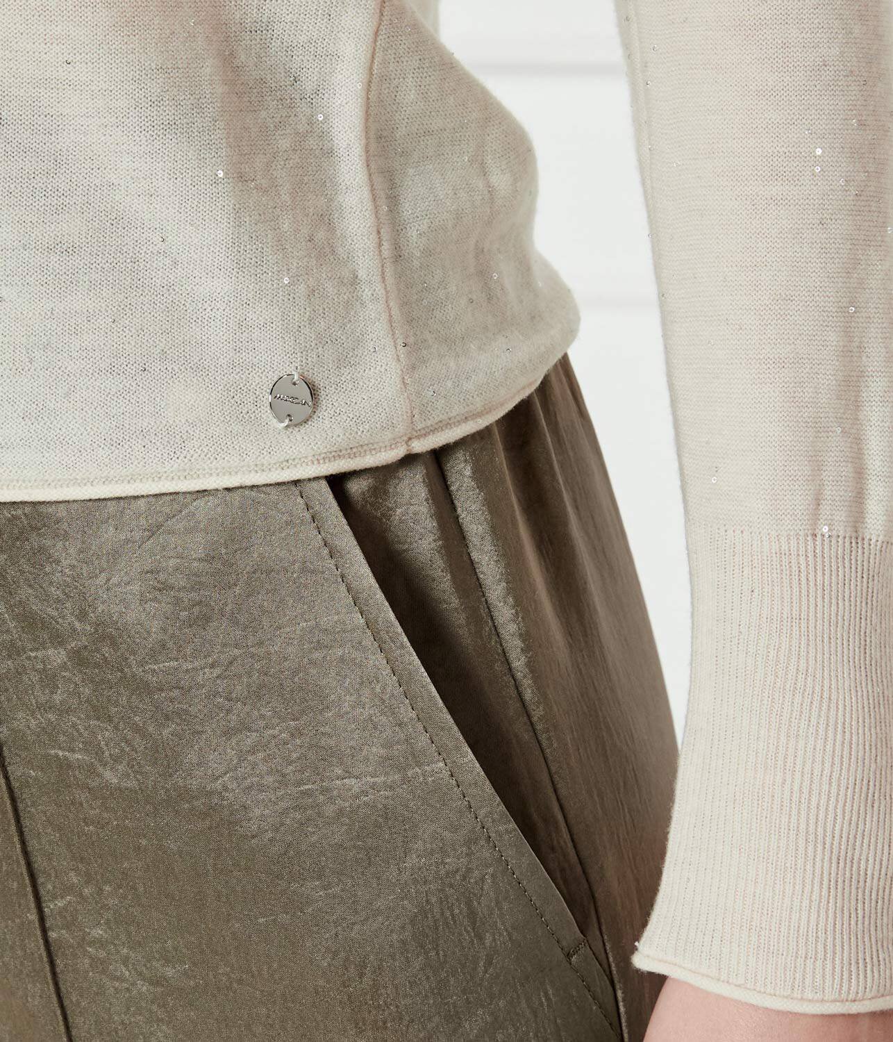 Marc Cain De lână pulover | Slim Fit