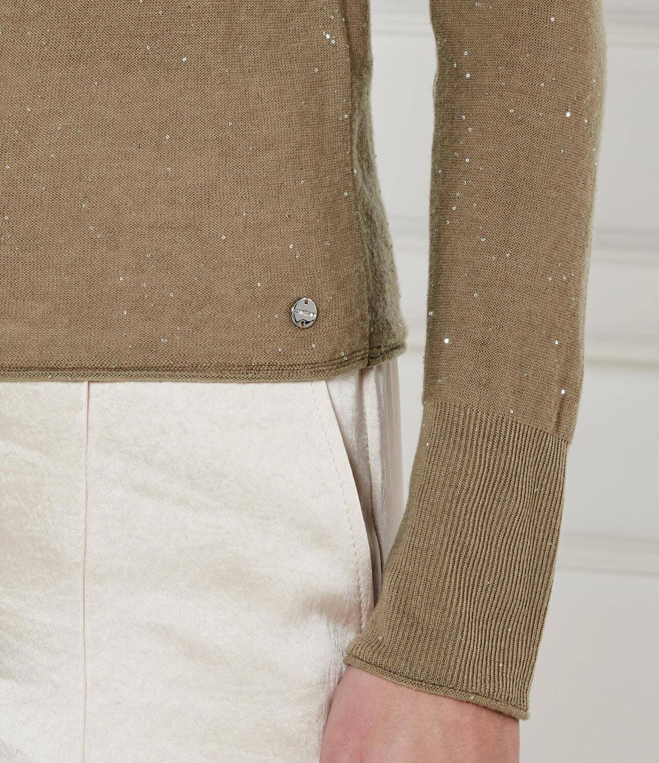 Marc Cain De lână pulover | Slim Fit