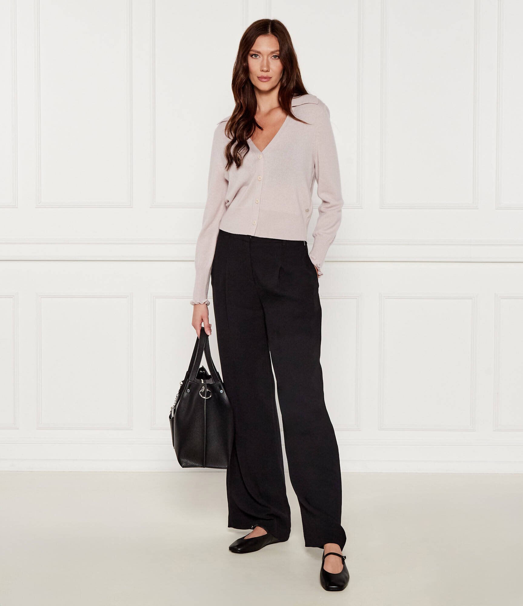 Marc Cain De piele balerini Mary Jane