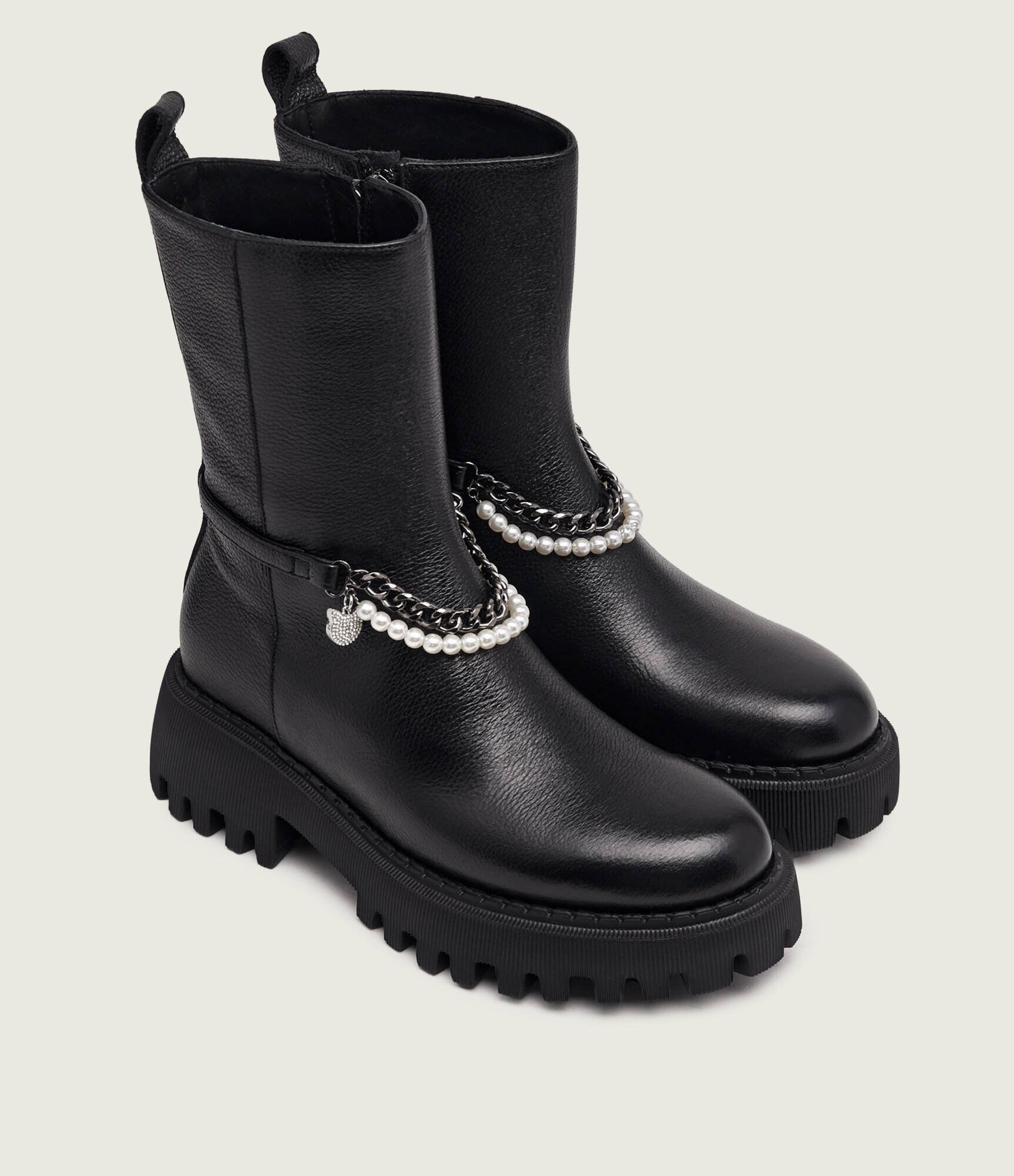 Marc Cain De piele botine