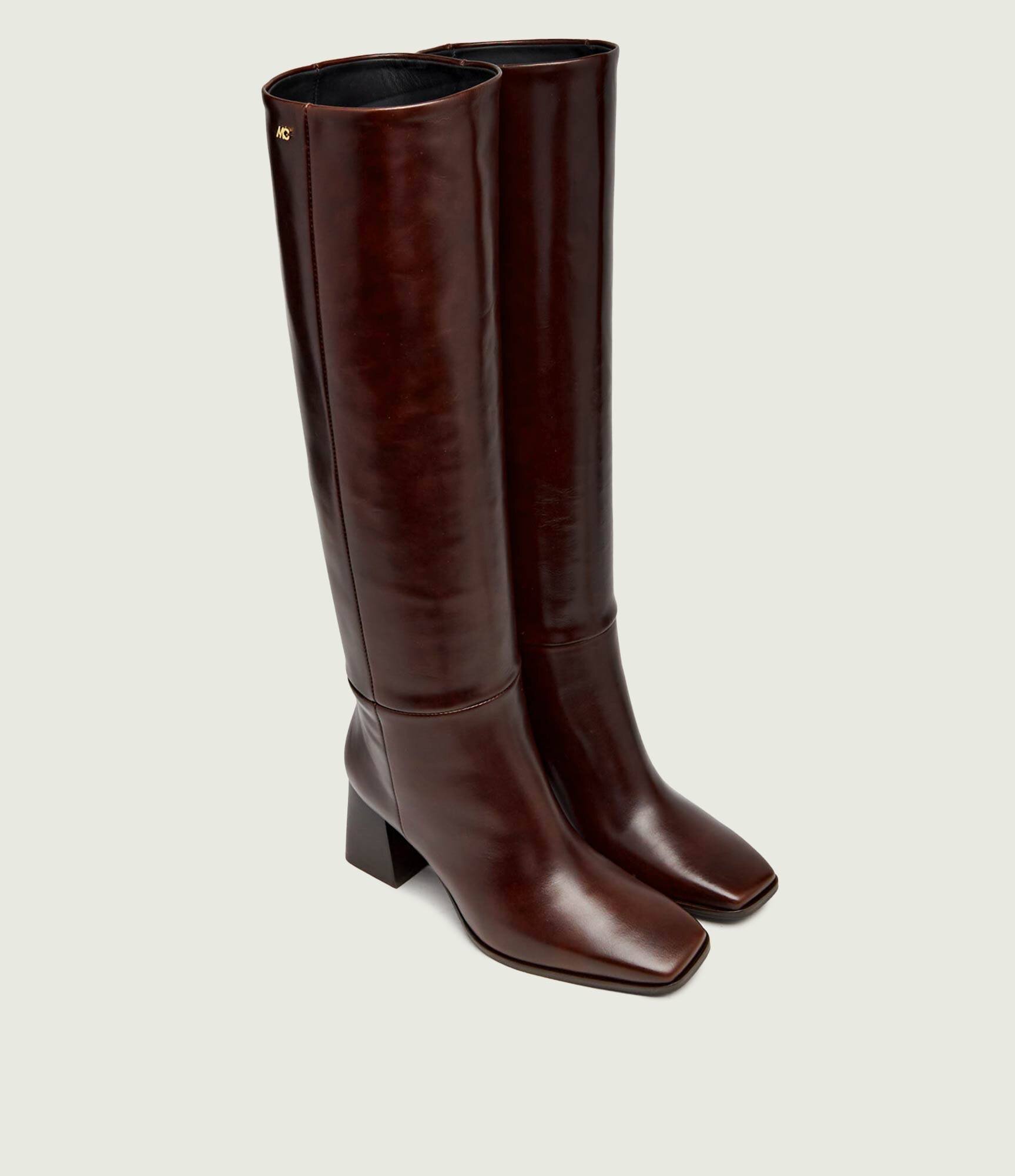 Marc Cain De piele cizme cu toc