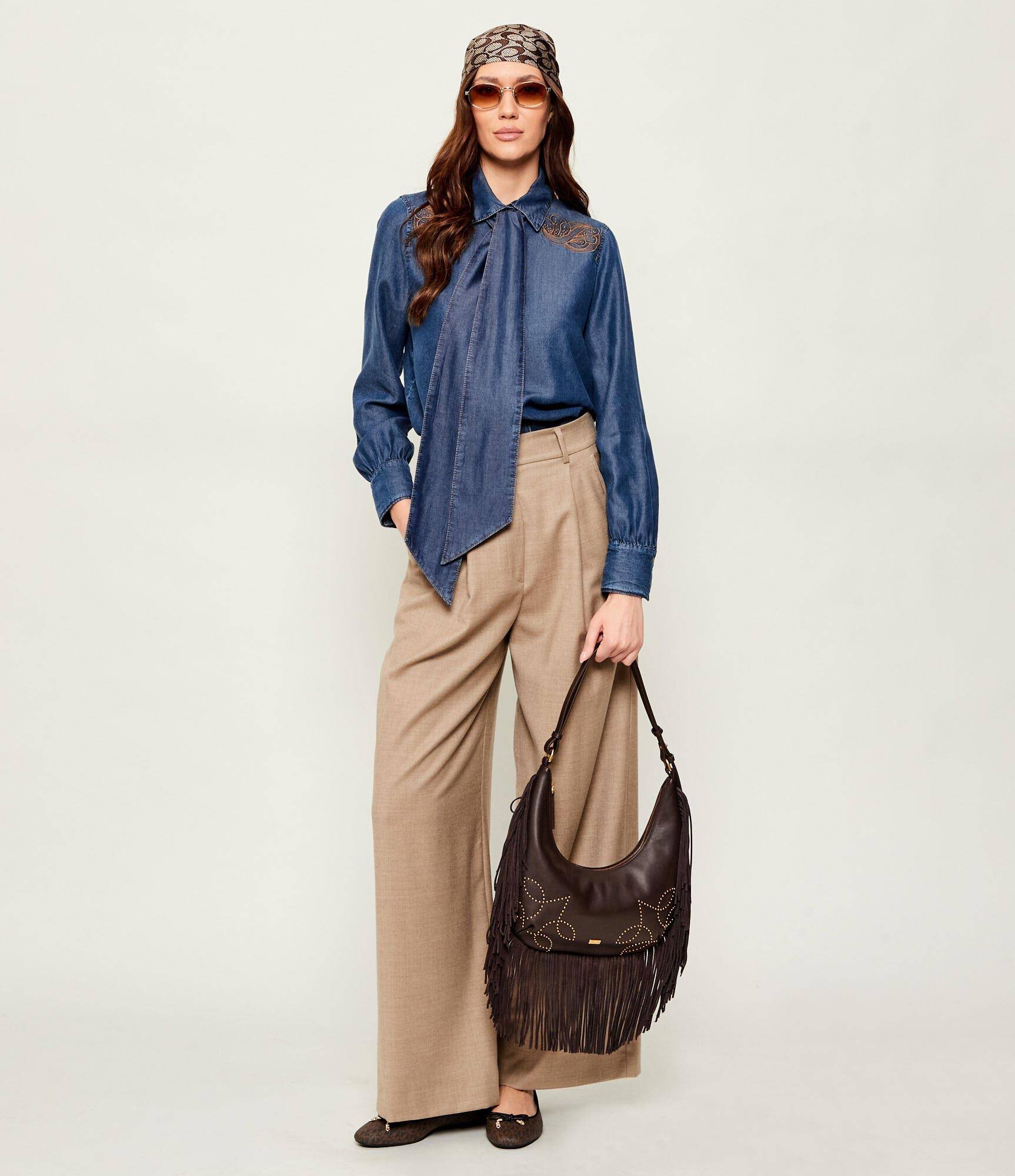 Marc Cain De piele hobo